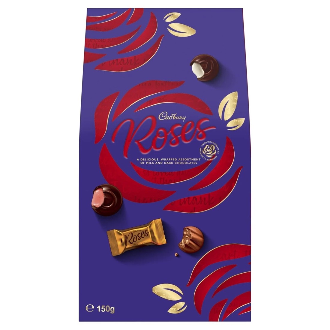 2 Cadbury Roses Gift Pouch 150g, 2 of 3