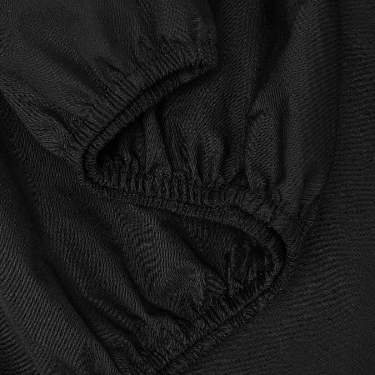 3 250 Thread Count Cotton Rich Fitted Sheet - Double Bed, Black, 3 of 4