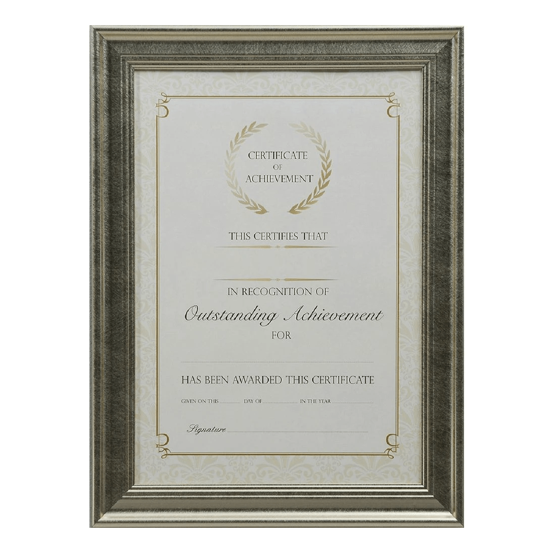 1 A4 Certificate Frame Gold, 1 of 5