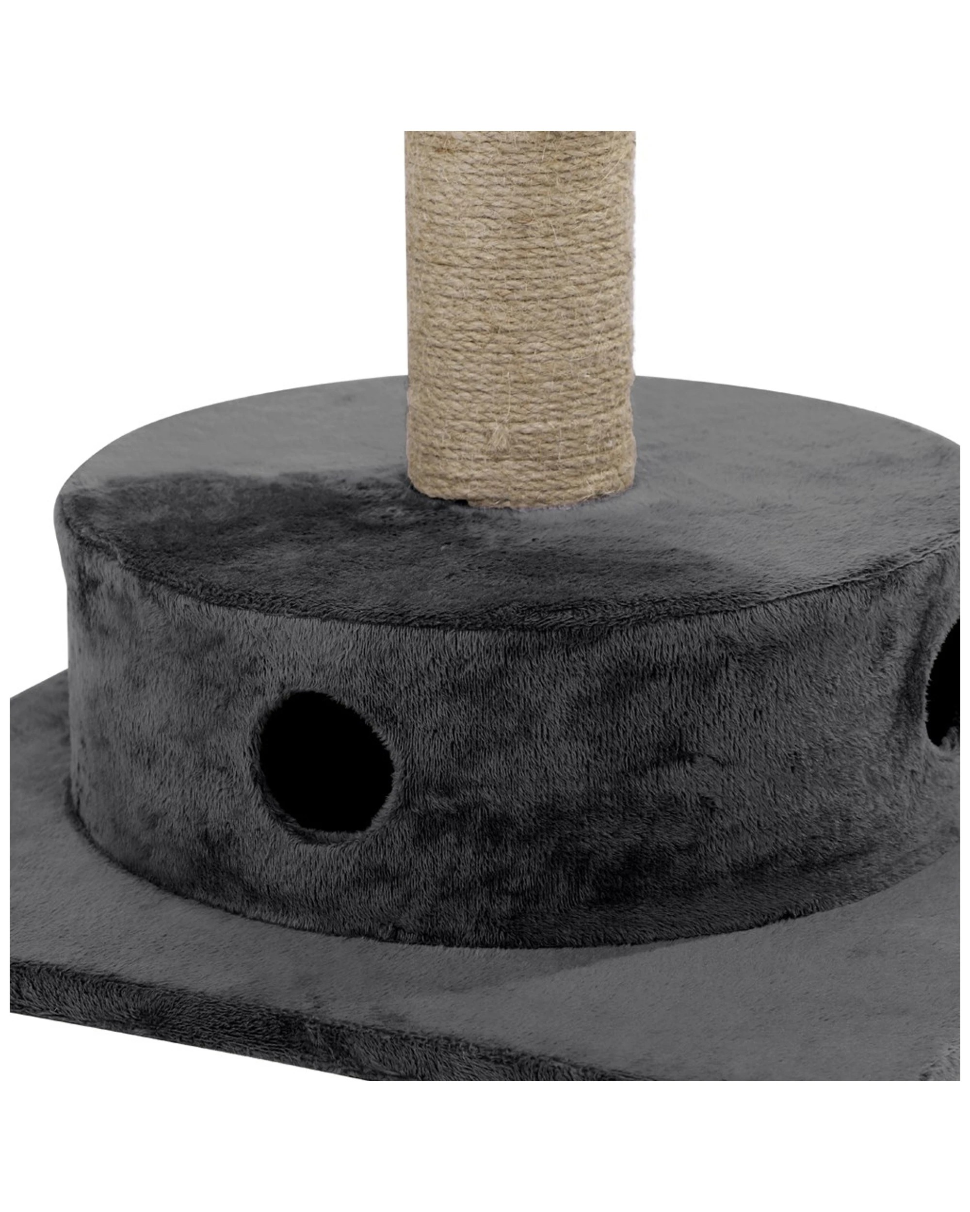 3 Paws And Claws Catsby Camberwell Playground Cat Scratching Post - Grey, 3 of 3