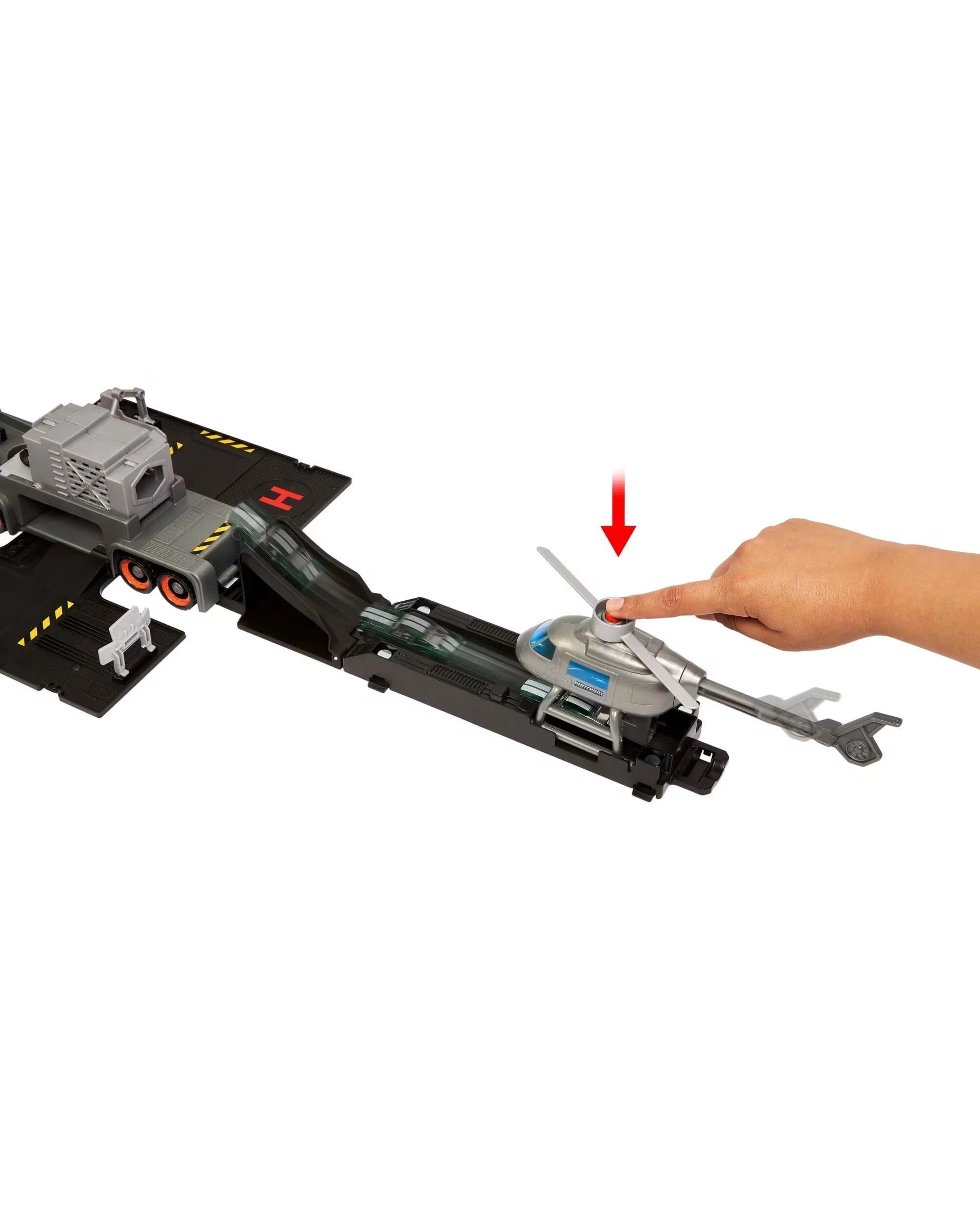 3 Matchbox The Movie Transforming Mobile Command Playset, 3 of 6