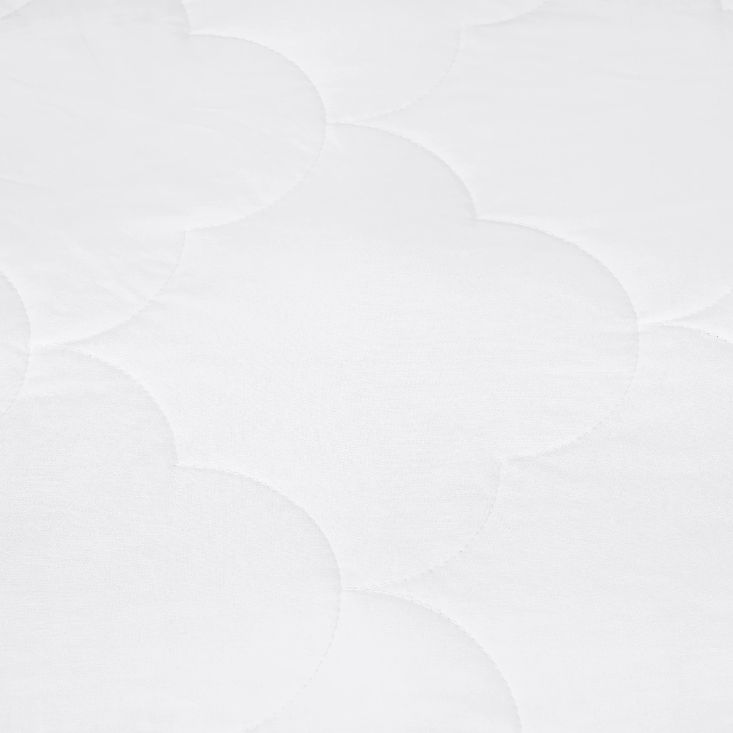 3 Low Warmth Summer Cotton Quilt - King Bed, White, 3 of 4