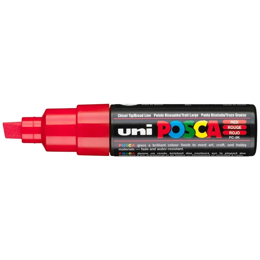 1 POSCA PC 8K Paint Marker Red, 1 of 6