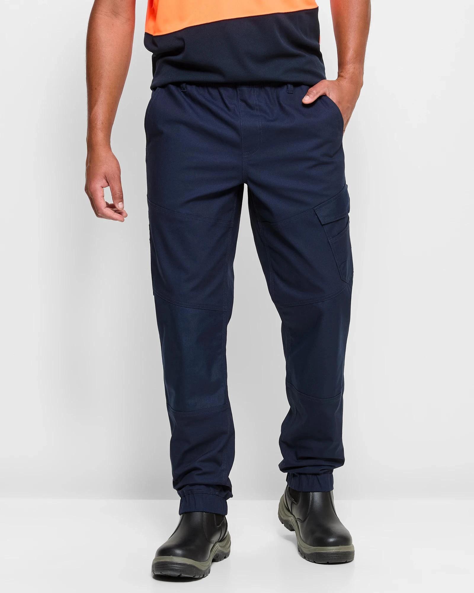 1 Australian Cotton Cargo Jogger Pants - Graphite NAVY BLUE, 1 of 5