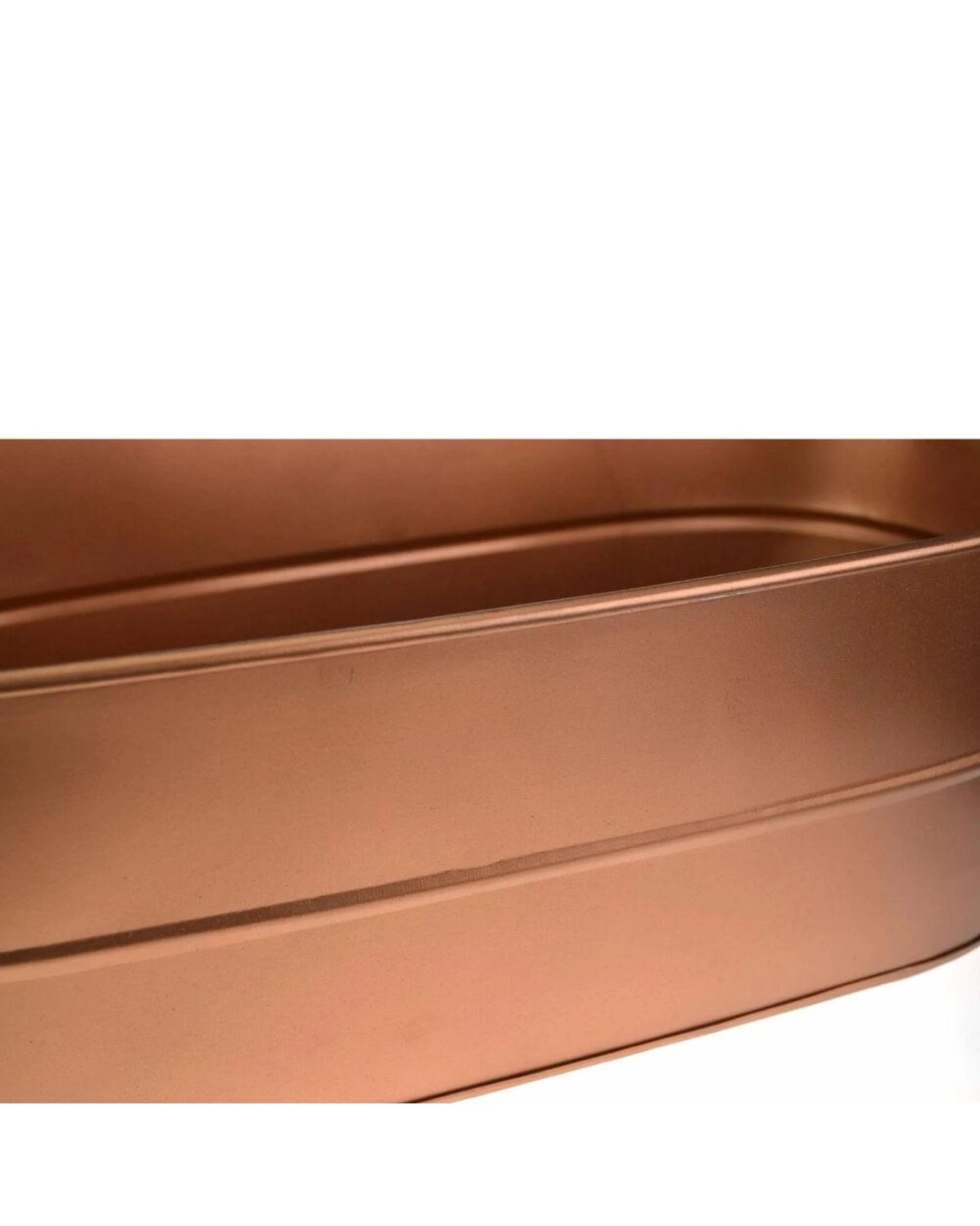 3 Moda Oval Beverage Tub Satin Copper 545x290x178mm, 3 of 3
