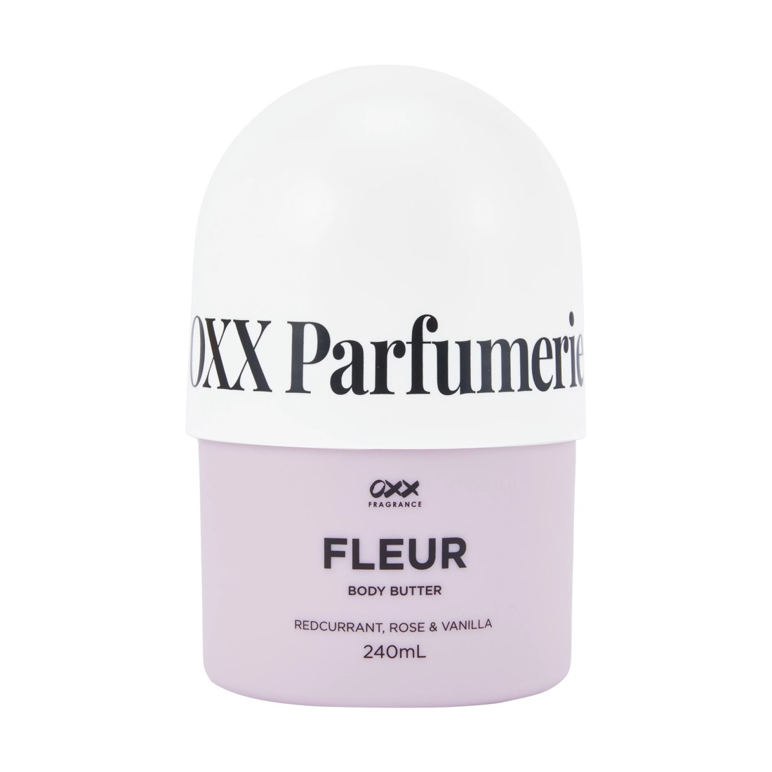 1 OXX Fragrance Fleur Body Butter 240ml - Redcurrant, Rose & Vanilla, 1 of 3