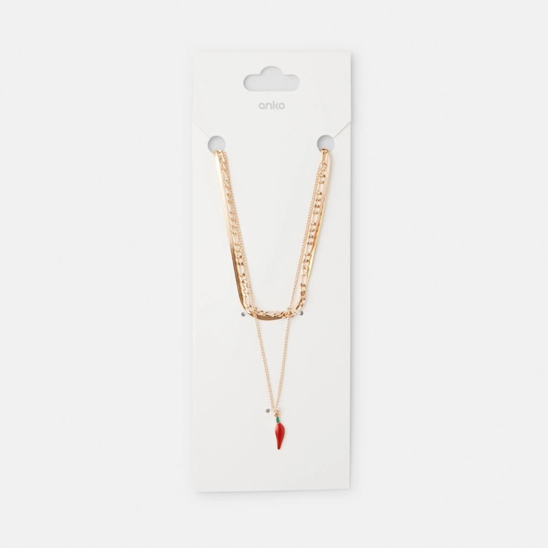4 3 Pack Chilli Layered Necklace - Gold Tone, 4 of 4