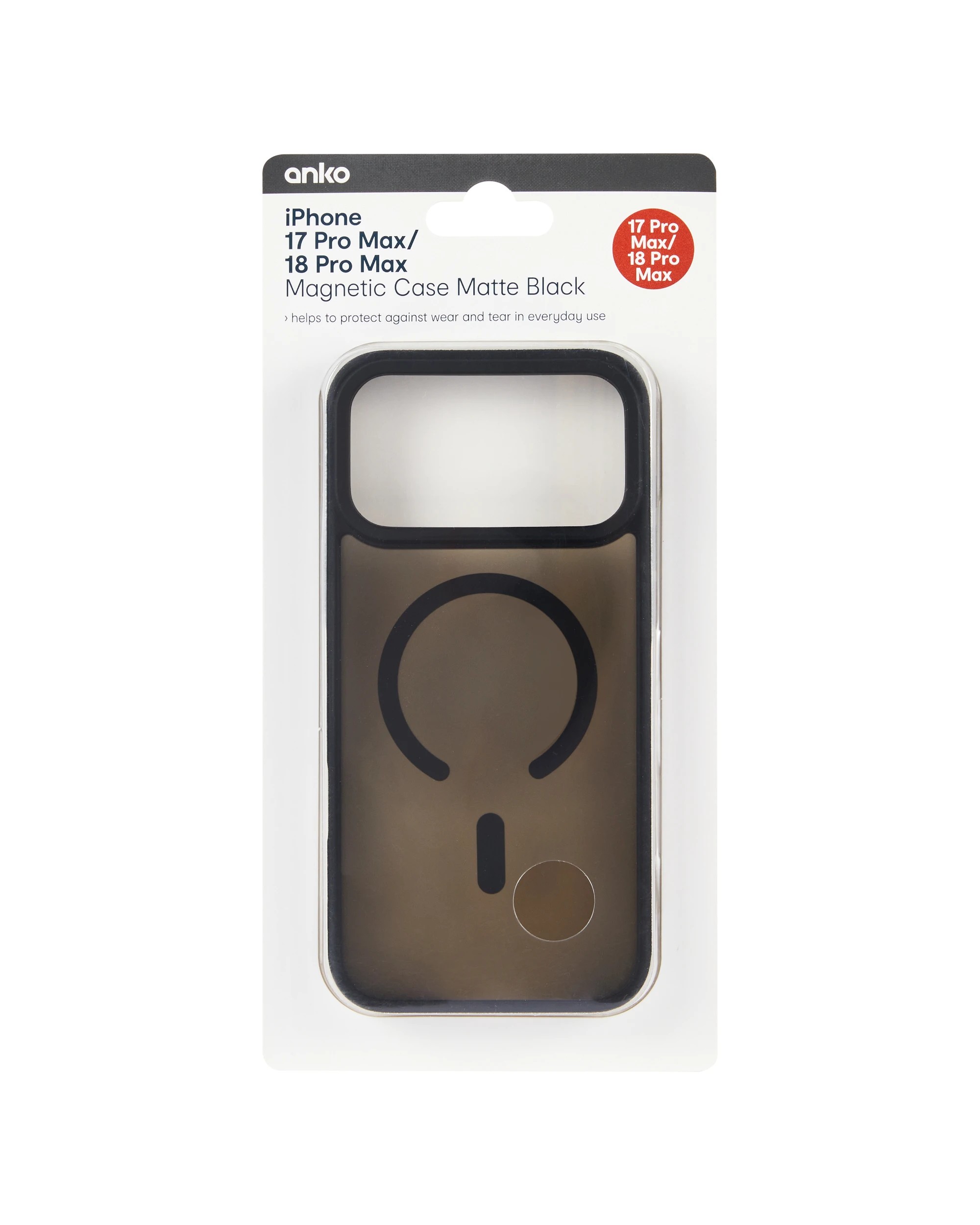 6 iPhone 17 Pro Max Magnetic Case - Matte Black, 6 of 6