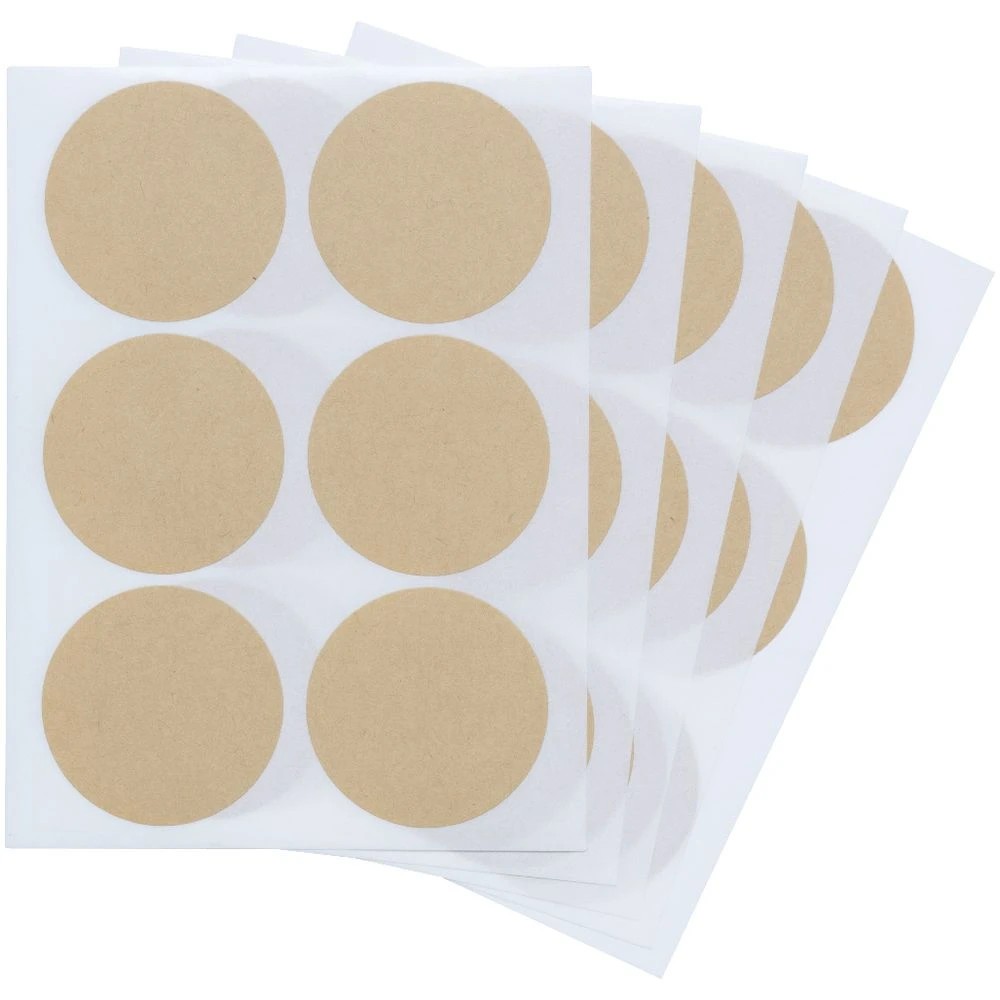 2 Born Kraft Circle Labels 30 Pack, 2 of 2