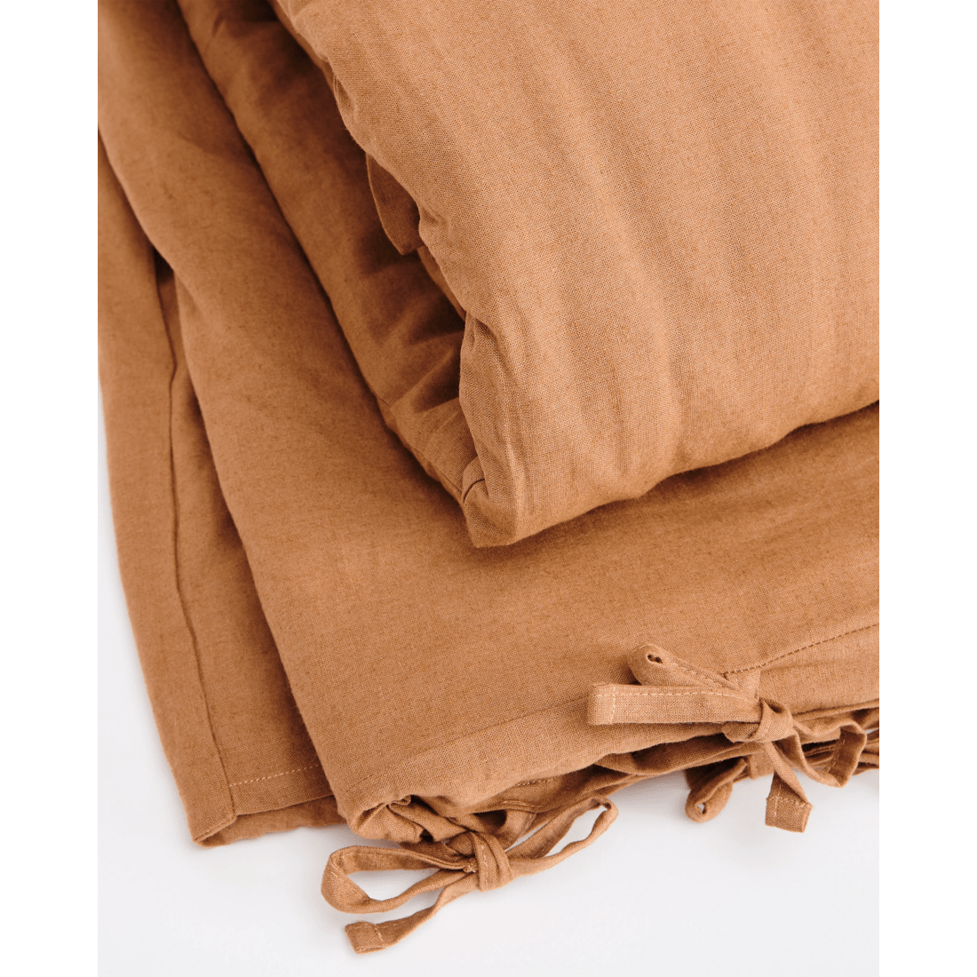 5 Target Laynie Linen/cotton Quilt Cover Set
 - King Bed
 - Brown, 5 of 8