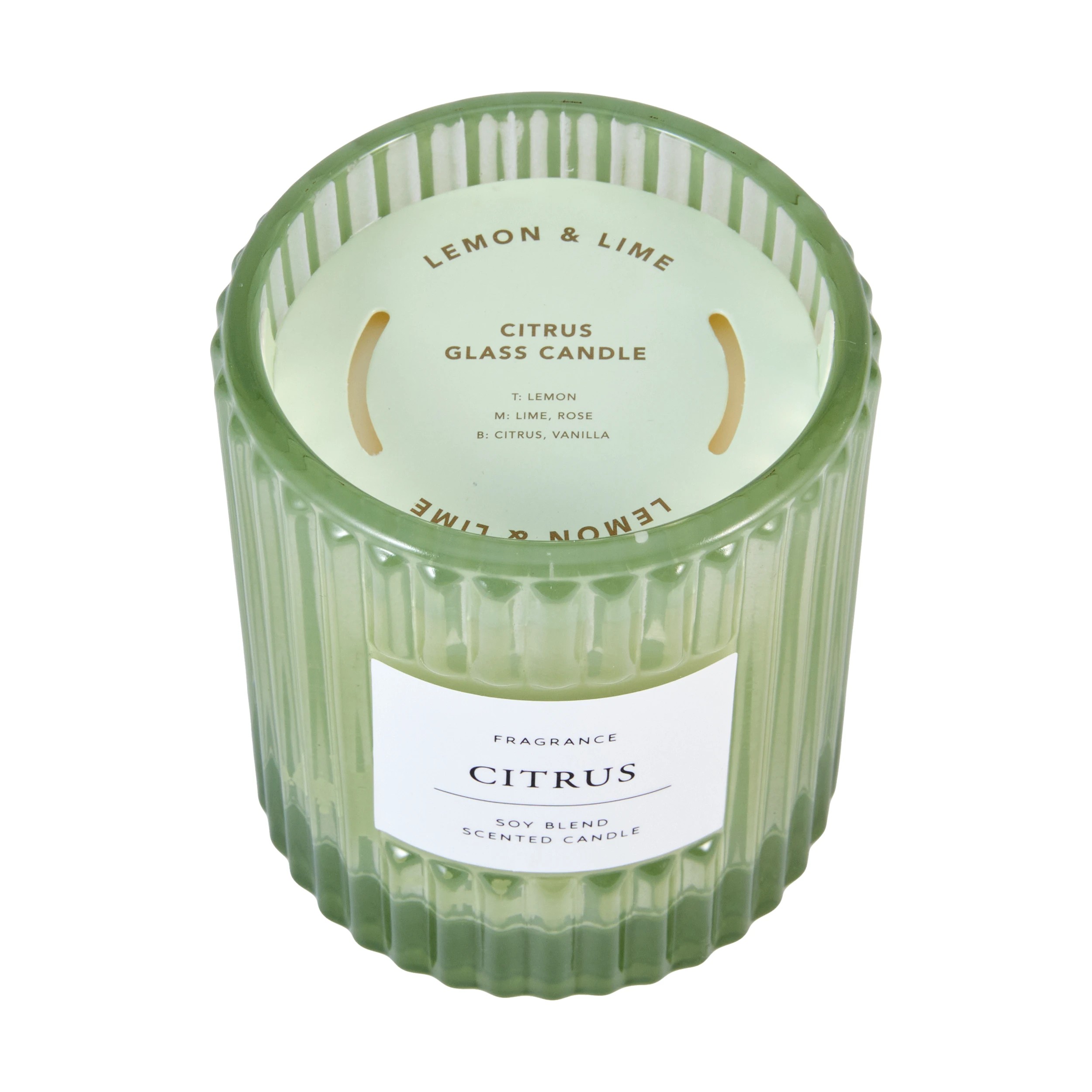 4 Citrus Glass Candle, 4 of 4