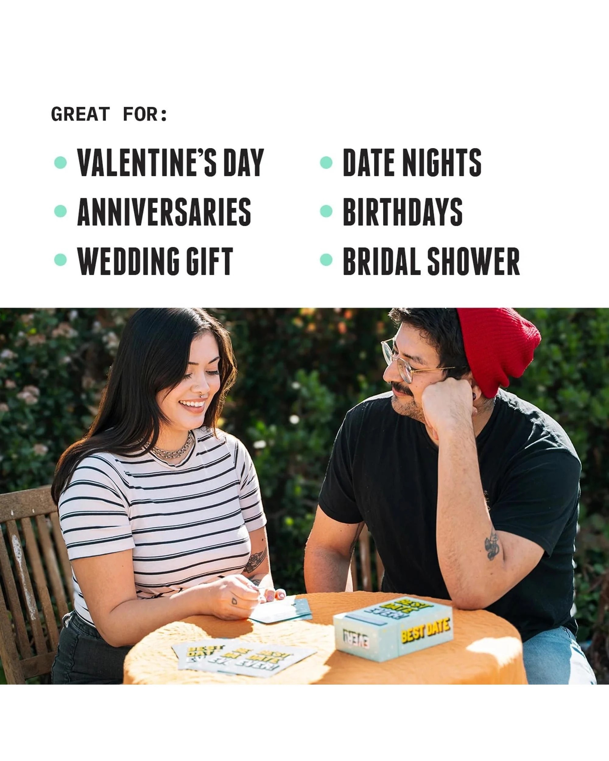 7 Best Date Ever Card Game, 7 of 7