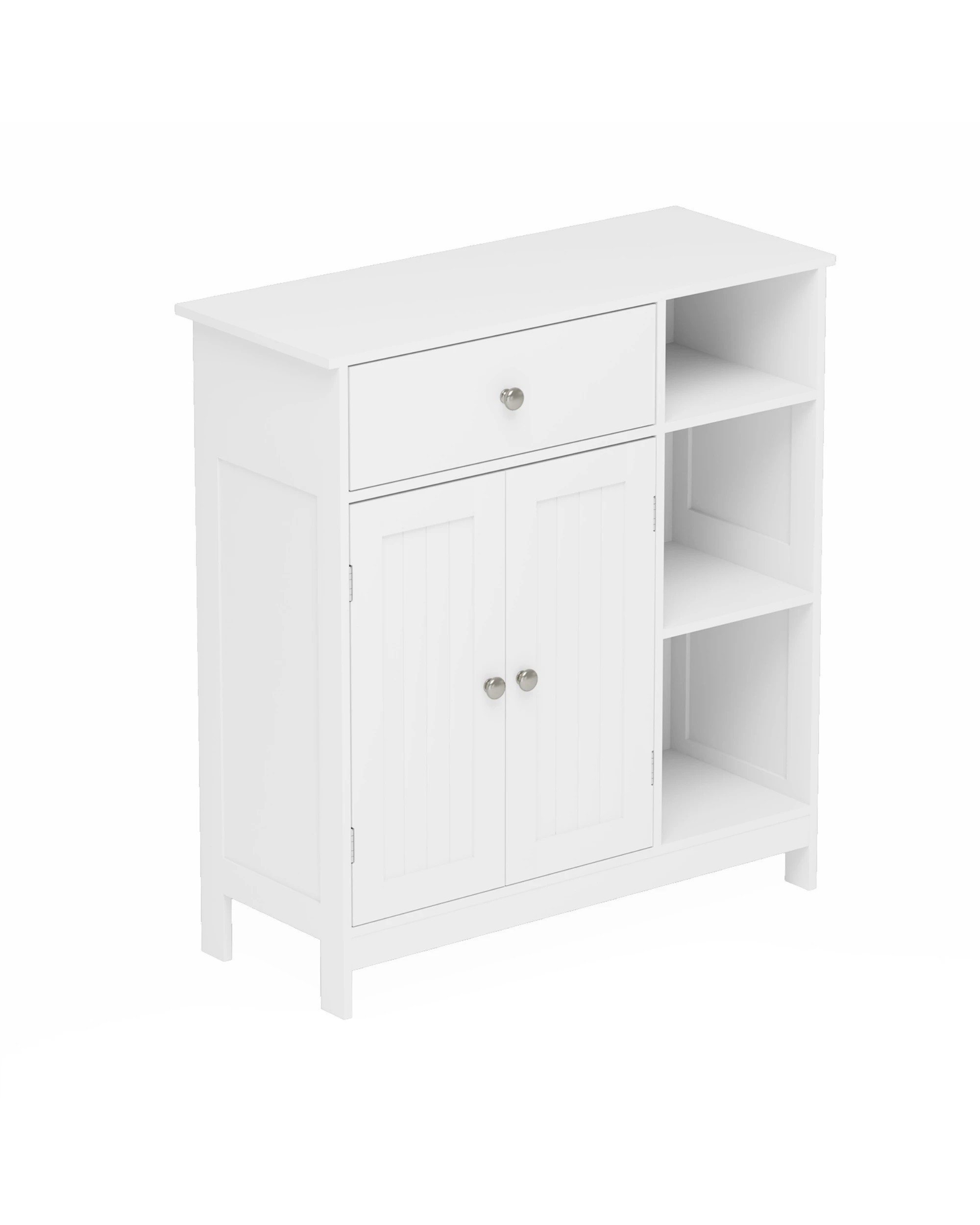 1 Advwin Sideboard Buffet Cabinet 3-Tier Kitchen Storage Cupboard Bathroom Cabinet Hallway Table, 1 of 9