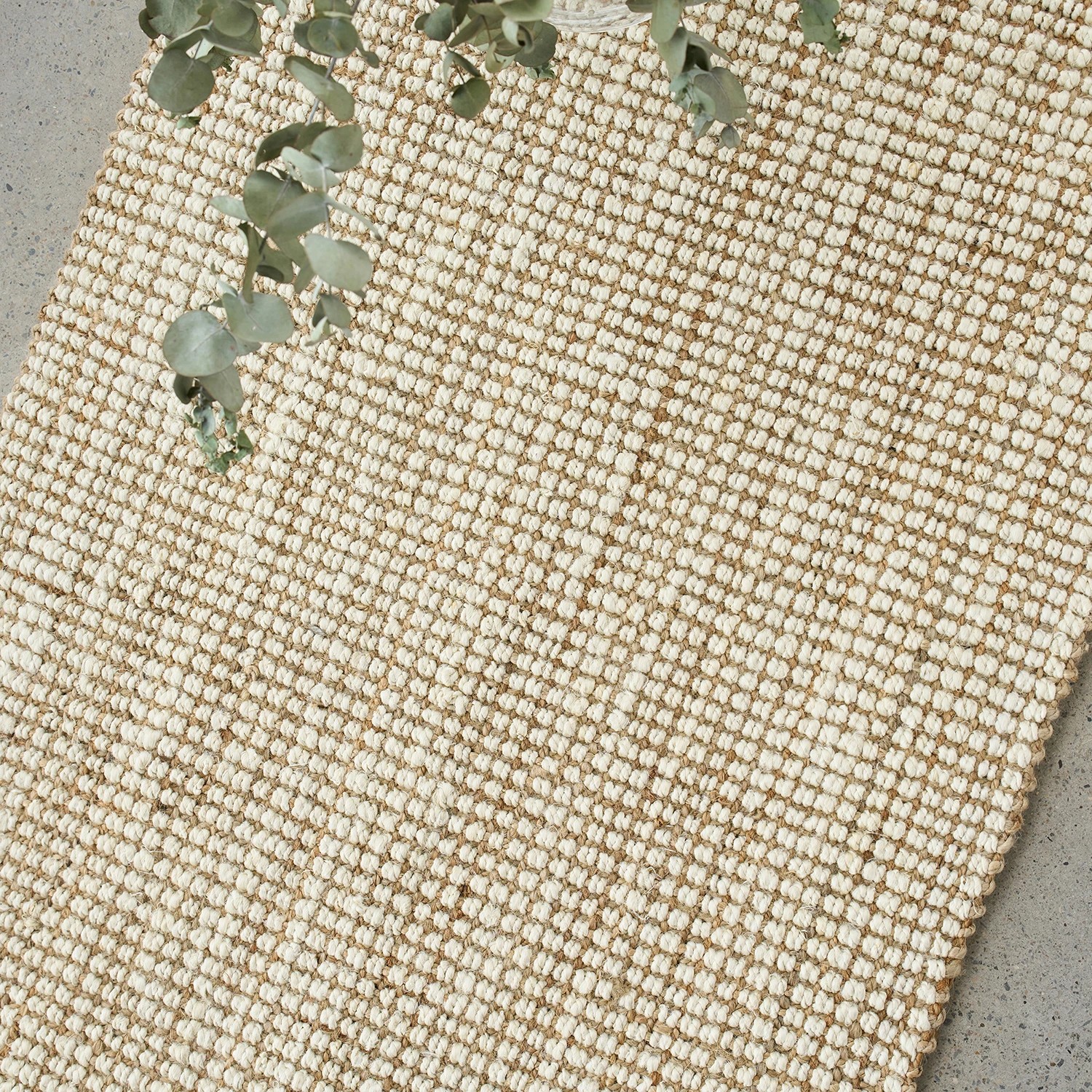 3 Common Ground Rugs Cadence Marlo 400x80cm Runner - Large Hand Loomed Jute Rug - White, 3 of 6