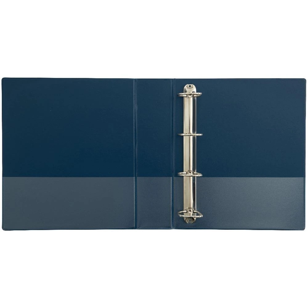 4 J.Burrows Insert Binder A4 4 D-Ring 50mm Blue, 4 of 6