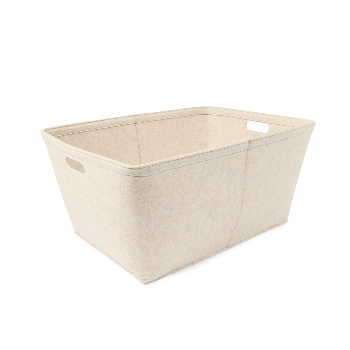 4 Felt Tub - Large, Beige, 4 of 10