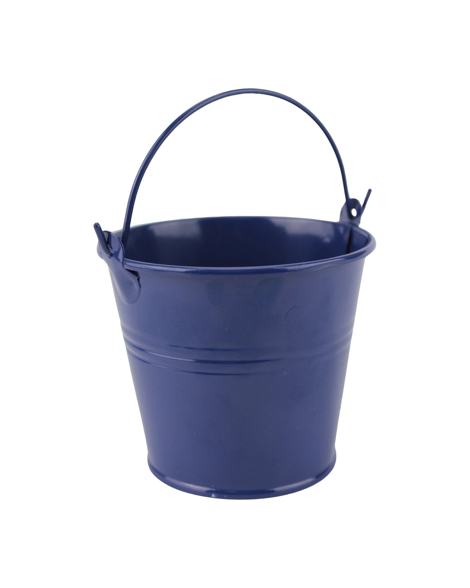 1 Party Maker Small Navy Metal Bucket 7cm - Blue, 1 of 1