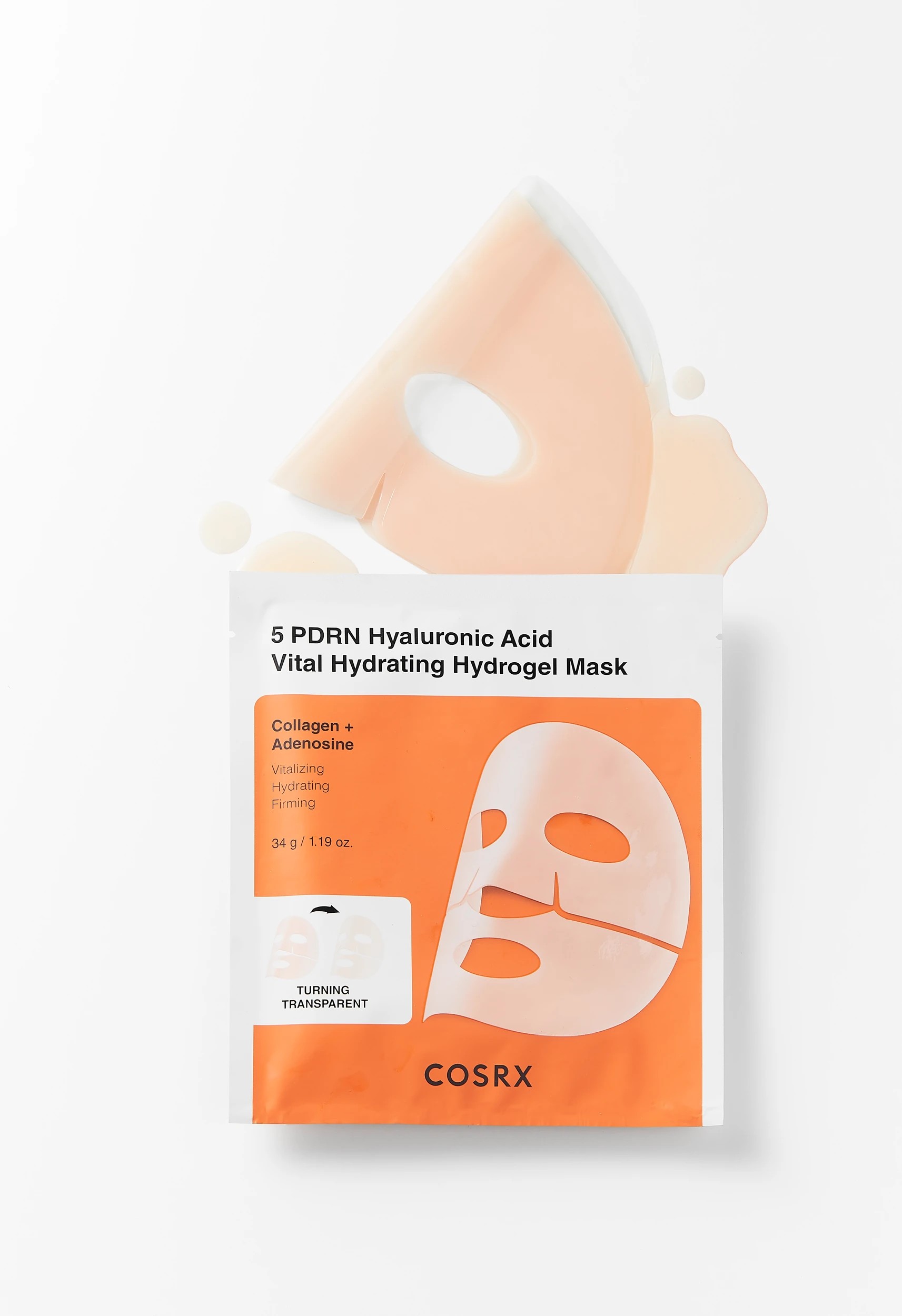 2 COSRX 5 PDRN Hyaluronic Acid Vital Hydrating Hydrogel Mask, 2 of 6