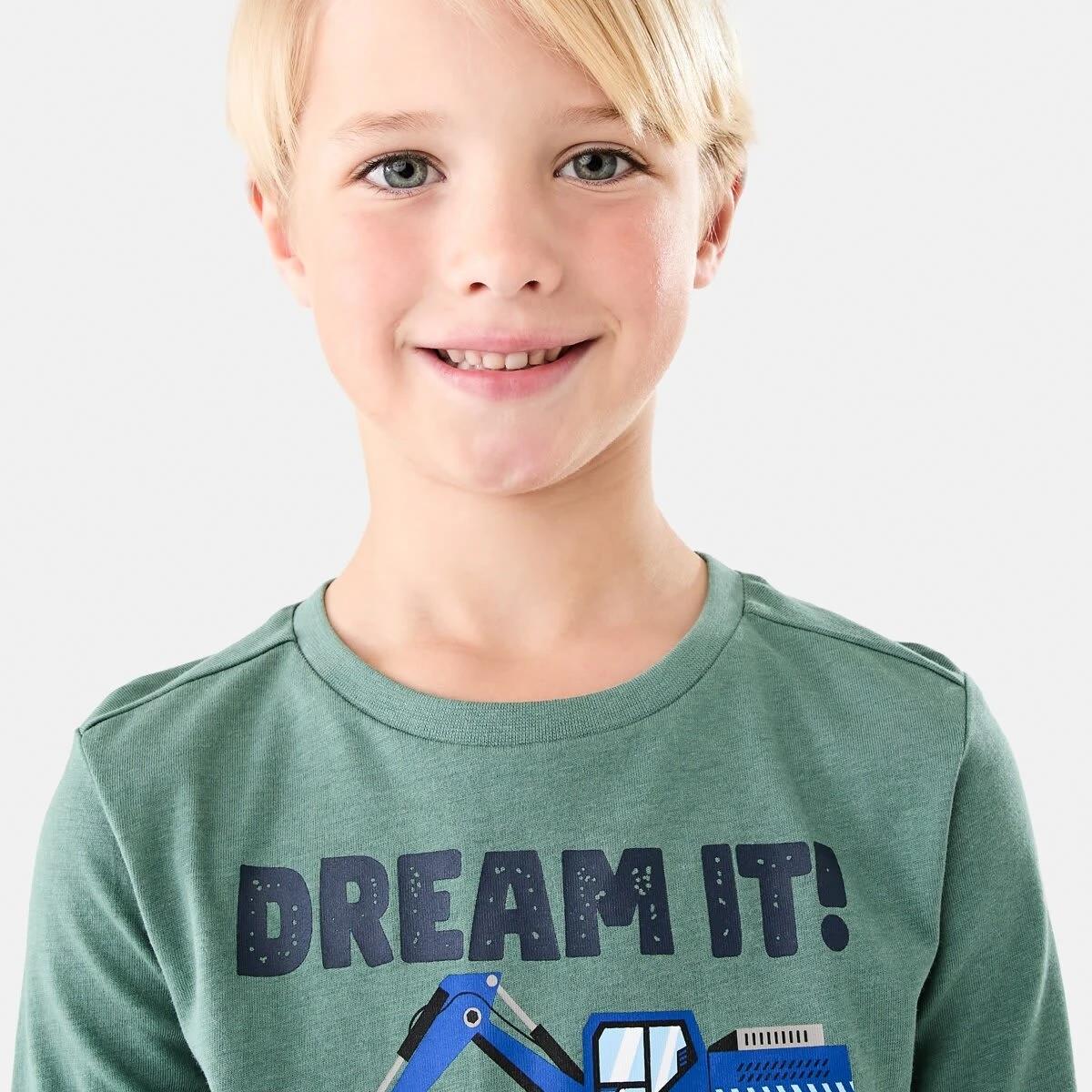 3 Long Sleeve Print T-shirt Gre Dreamd, 3 of 9