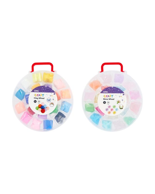 20 Piece Clay or Slime Wheel - Asso