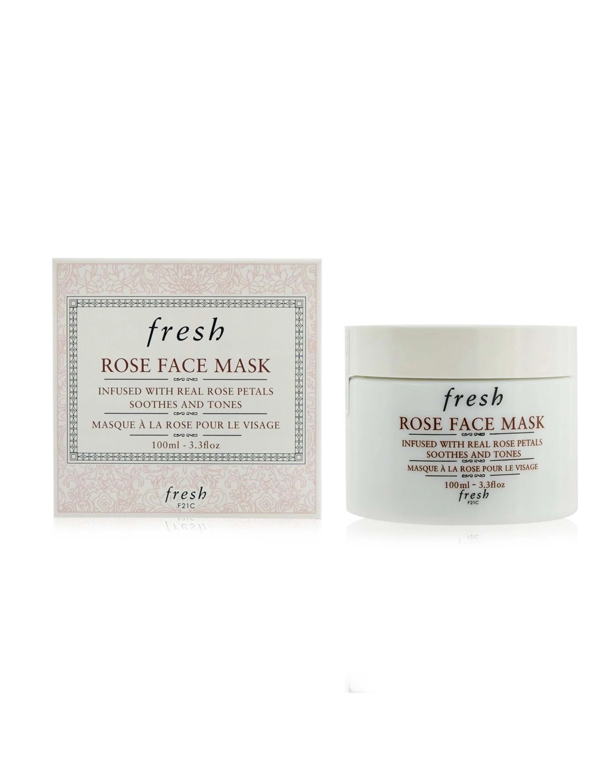 2 Fresh Rose Face Mask 100ml/3.5oz, 2 of 3