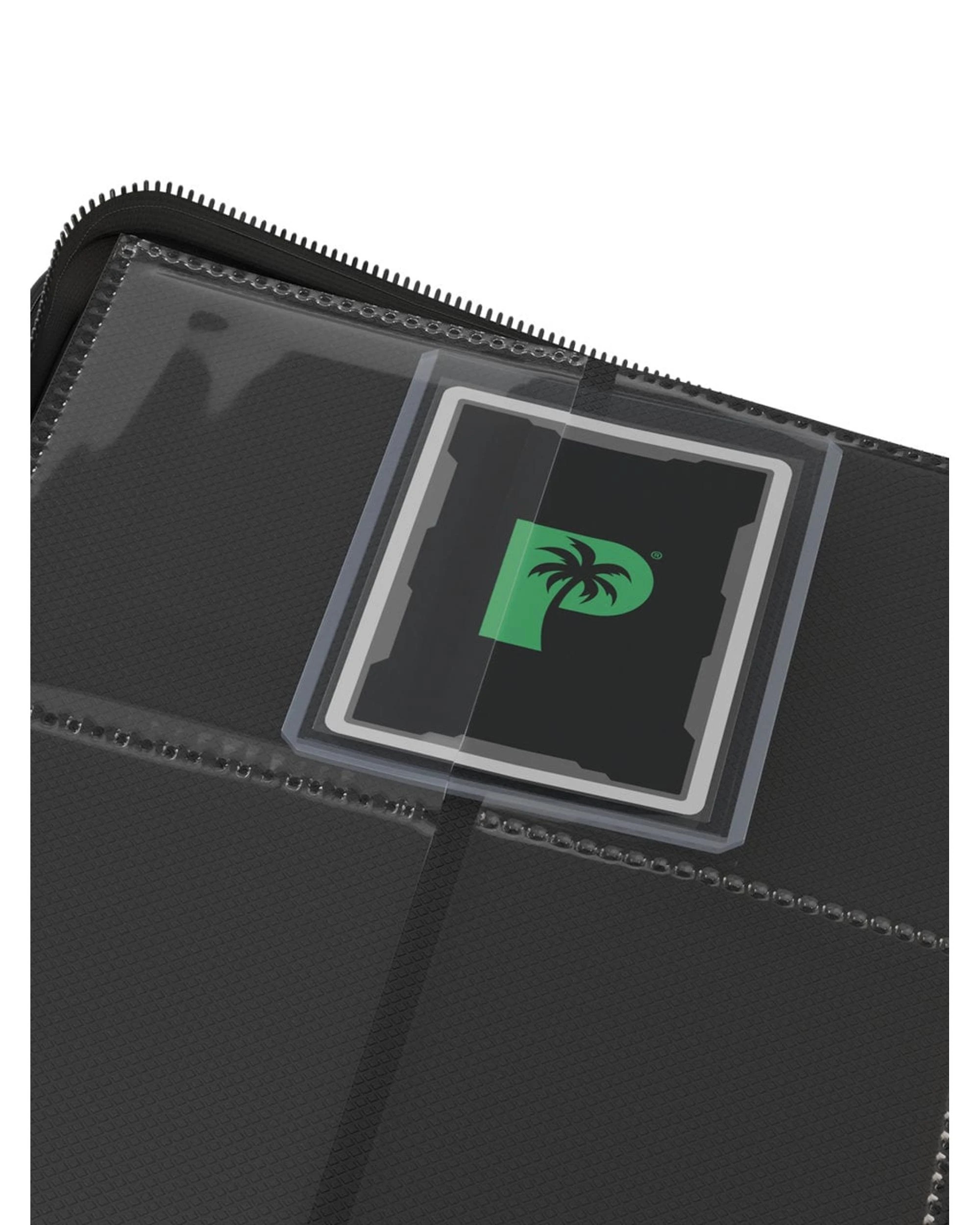 3 Palms Off Gaming Collector's Series 4 Pocket Zip Top Loader Binder Black - Black, 3 of 8