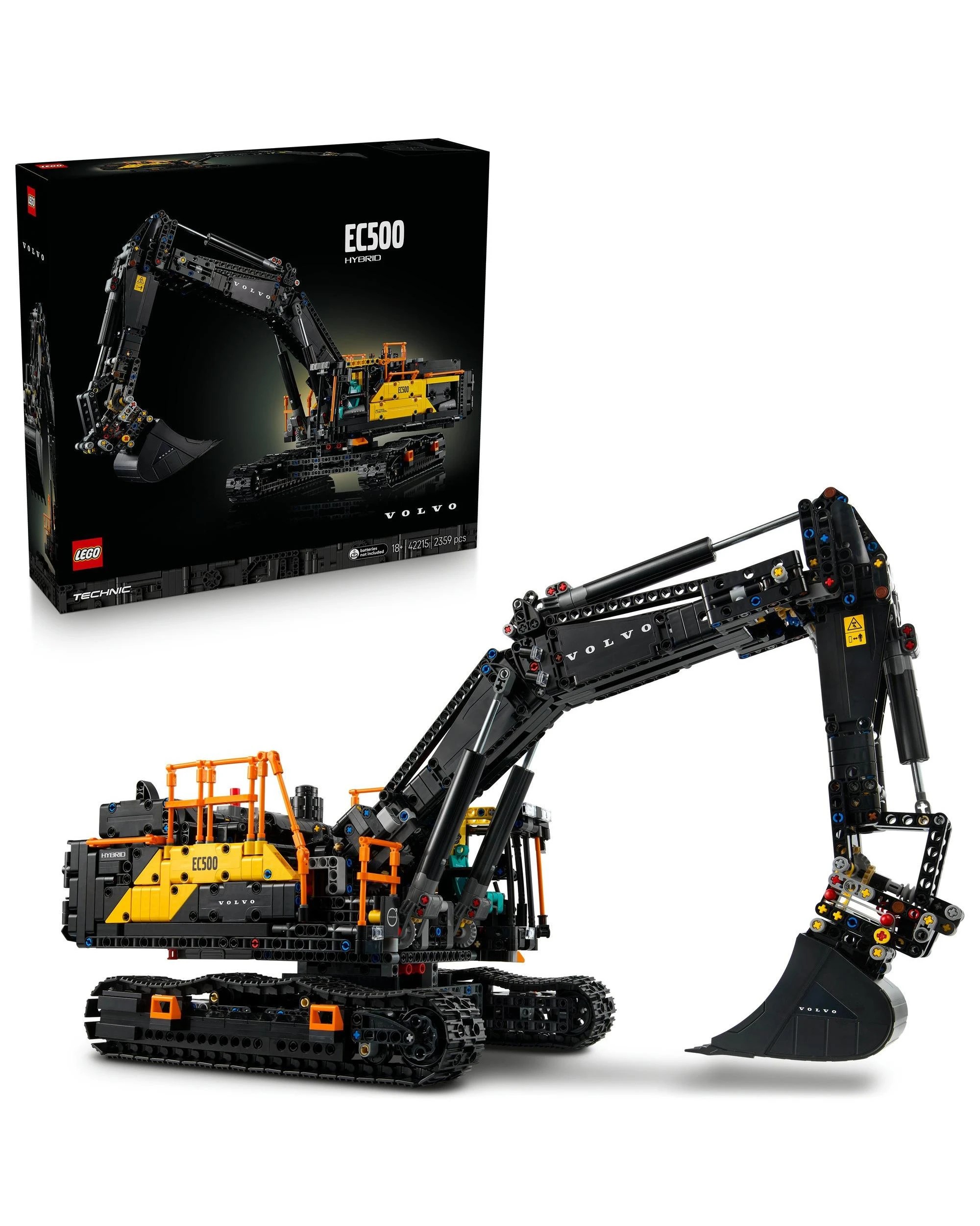 1 The LEGO Group LEGO Technic Volvo EC500 Hybrid Excavator - 42215, 1 of 10