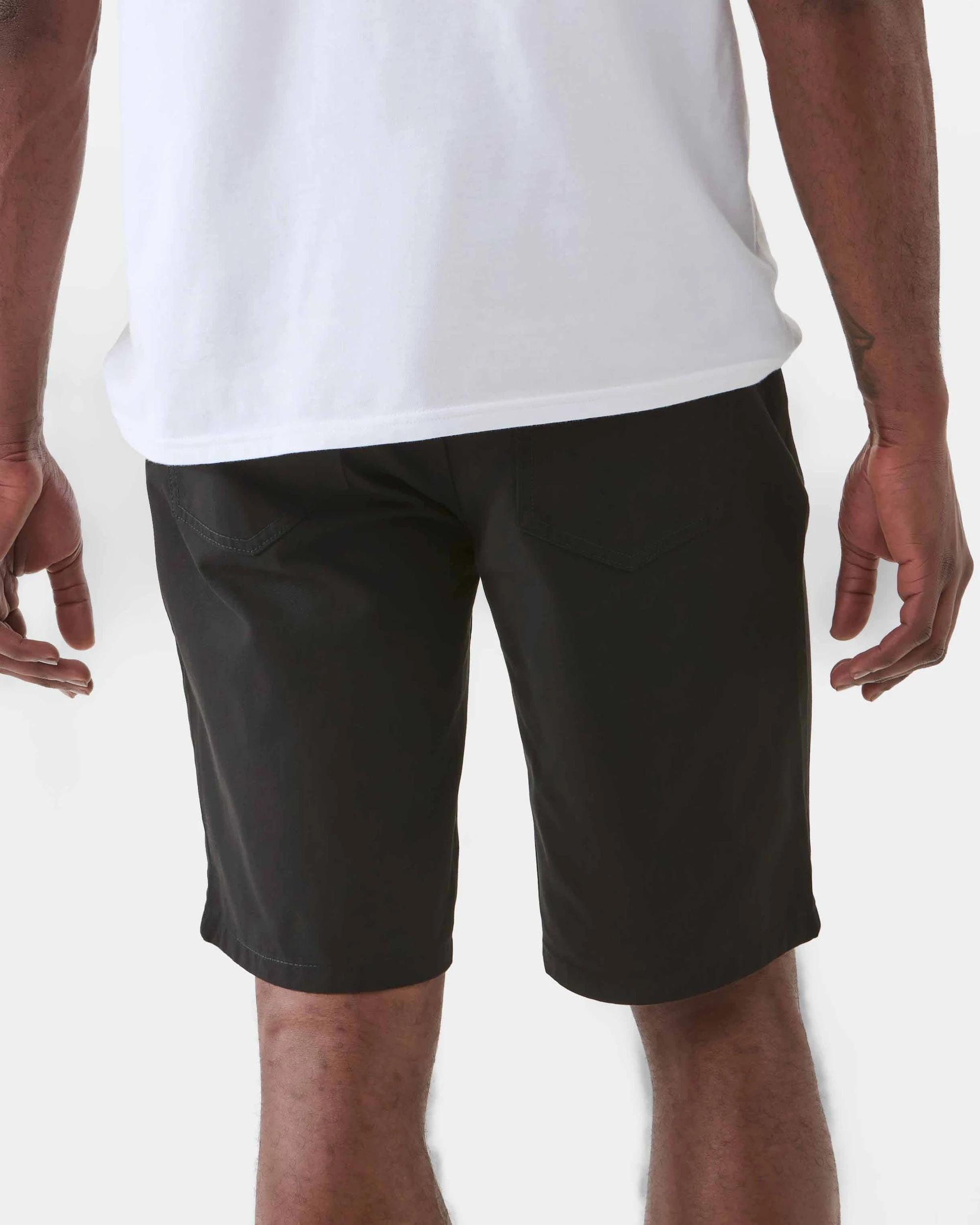 3 Regular Denim Shorts Black, 3 of 6