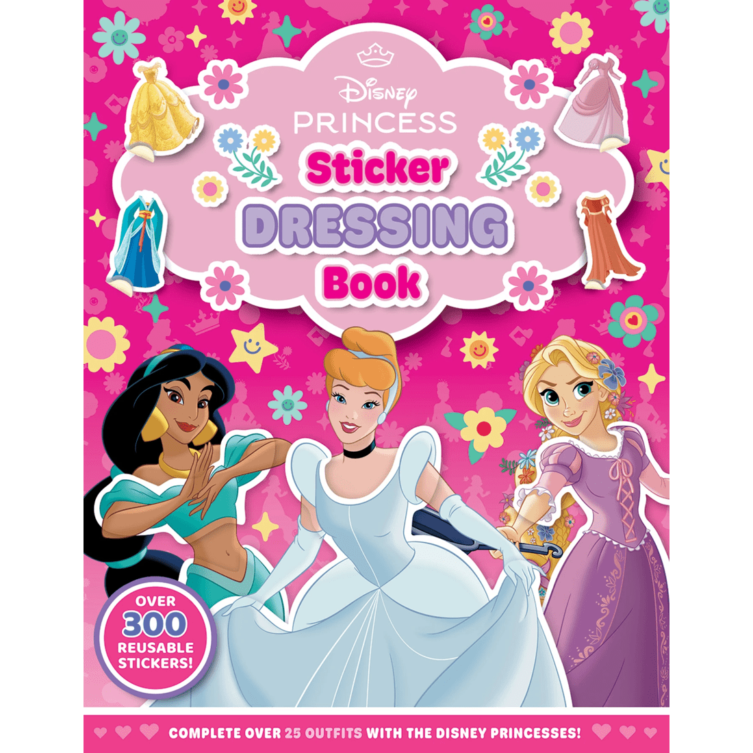 1 Disney Princess: Sticker Dressing Book, 1 of 1