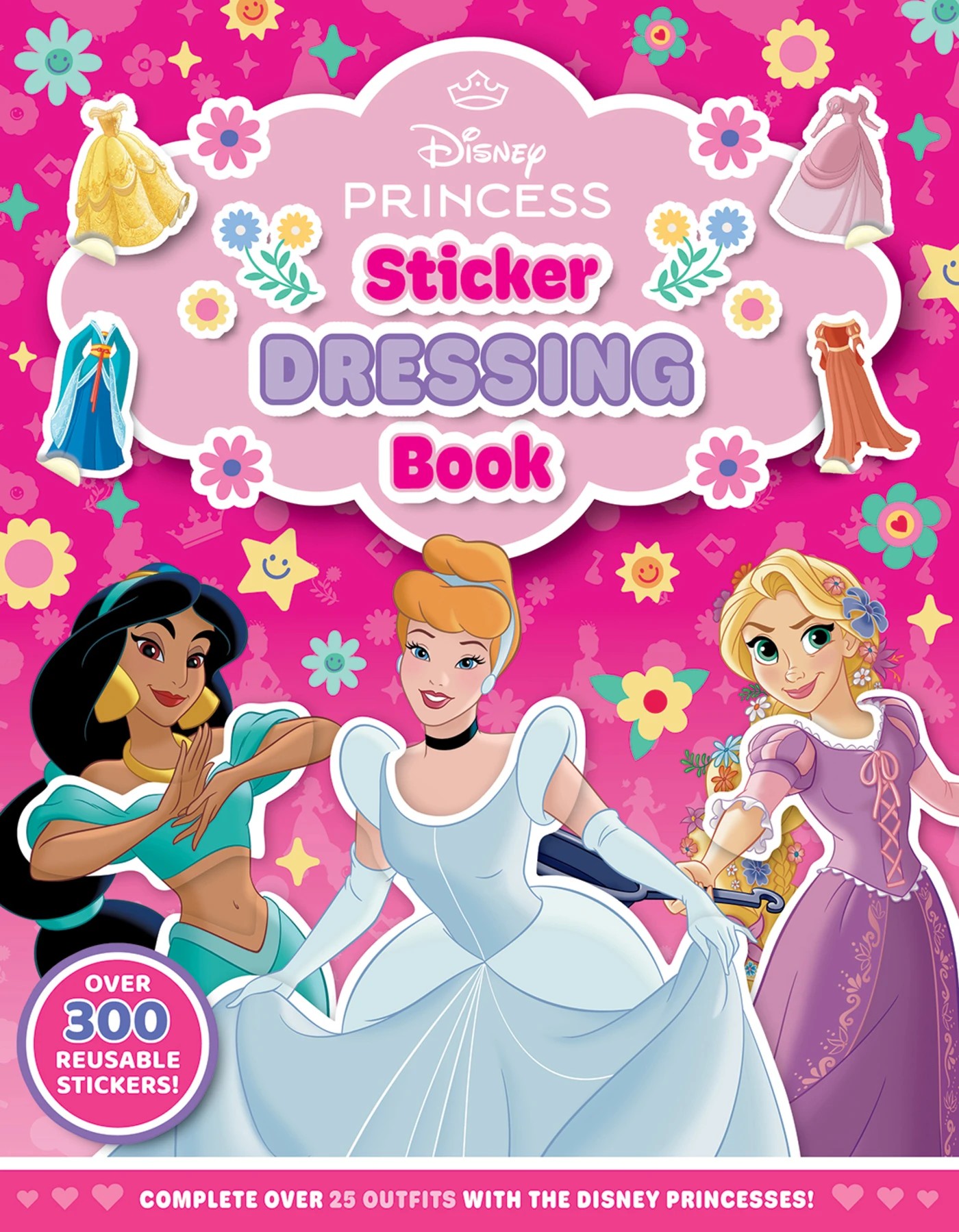 1 Disney Princess: Sticker Dressing Book, 1 of 1