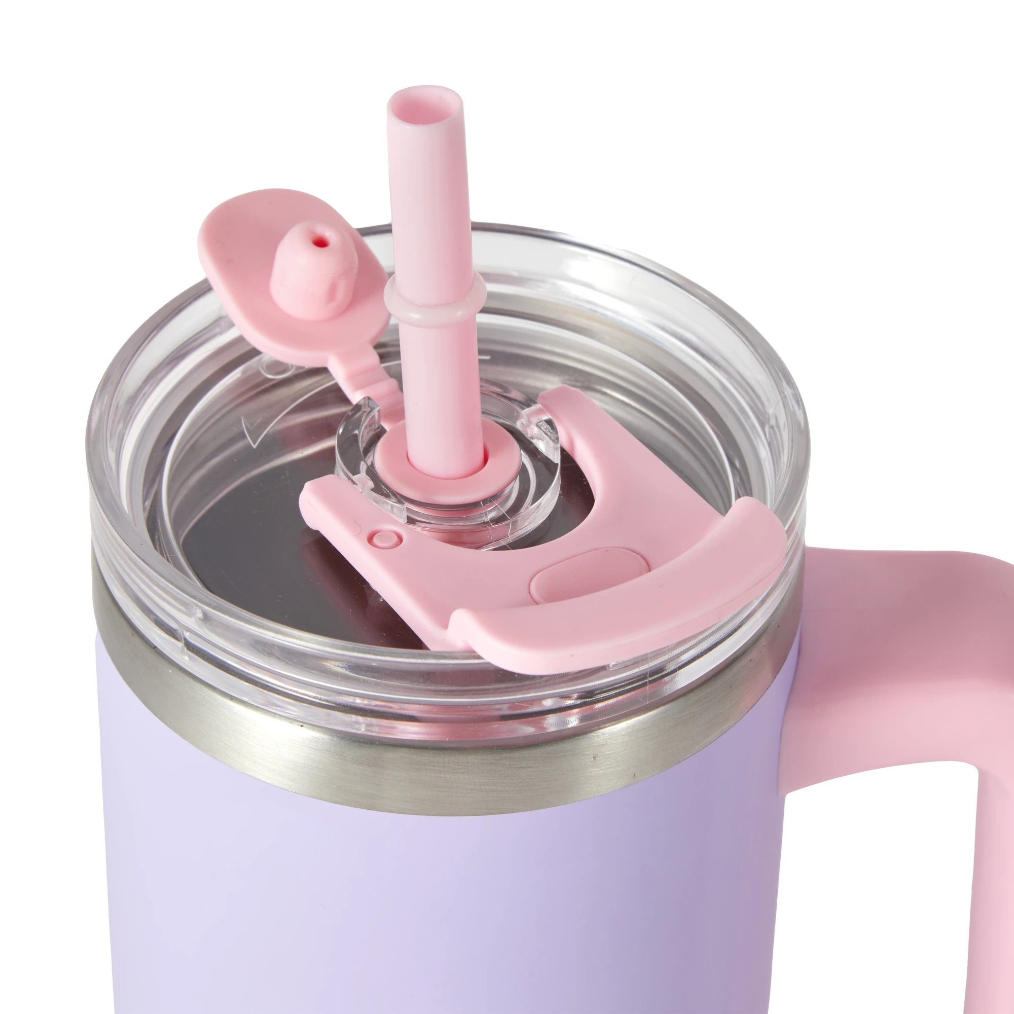 4 600ml Purple Tumbler with Handle, 4 of 8