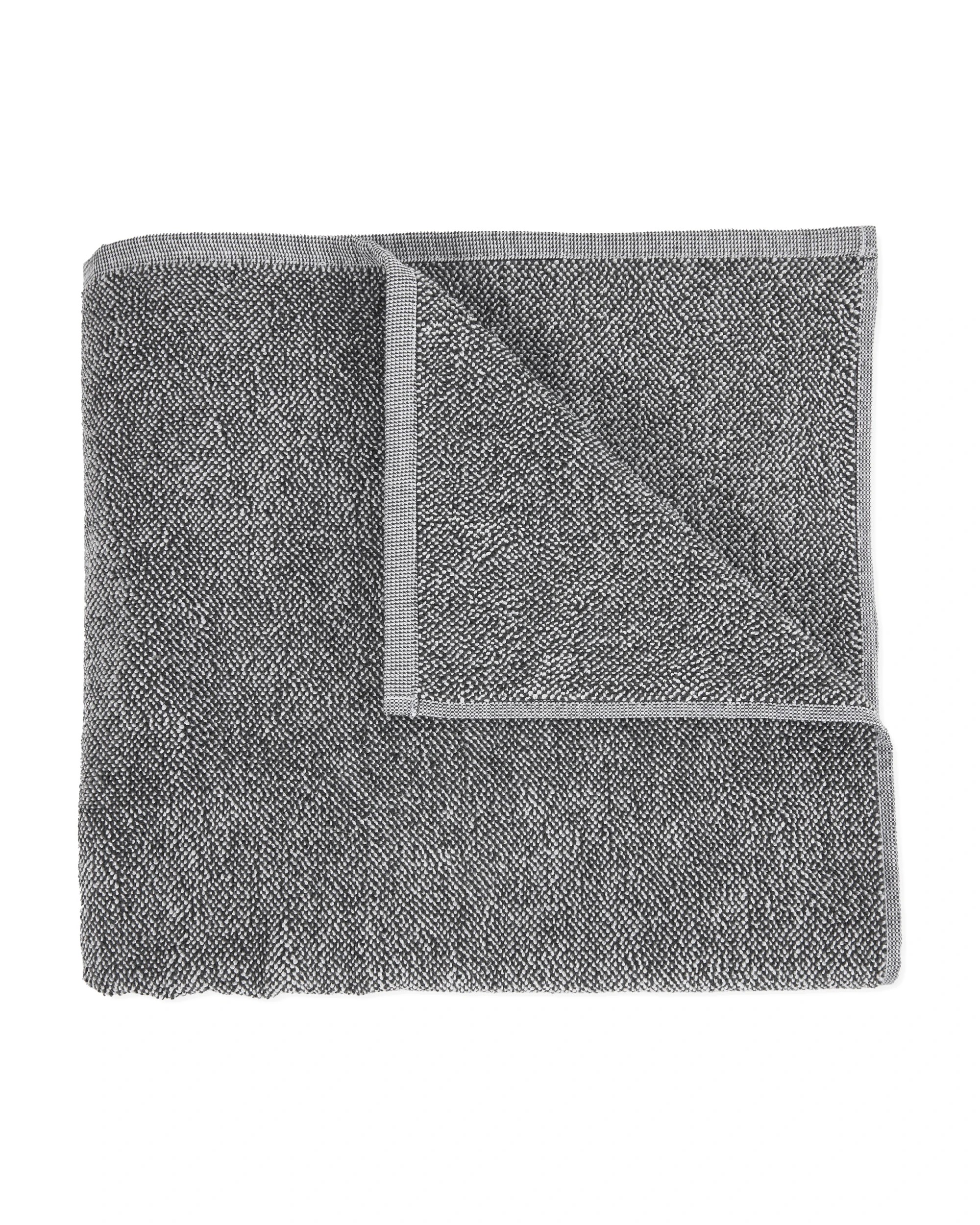 1 Cotton Bamboo Bath Towel - Grey, 1 of 5