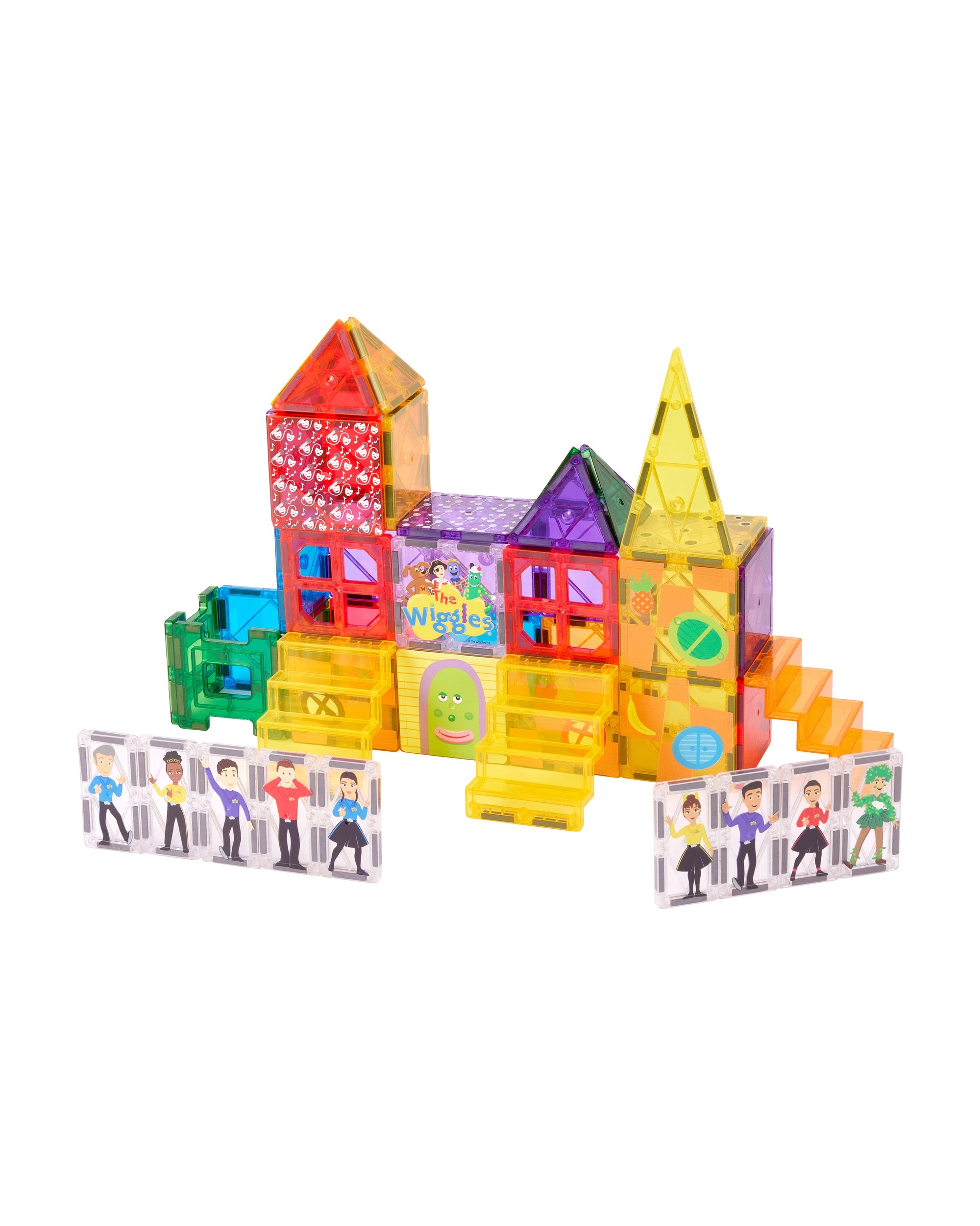 2 70 Piece The Wiggles Magnetic Tiles, 2 of 7