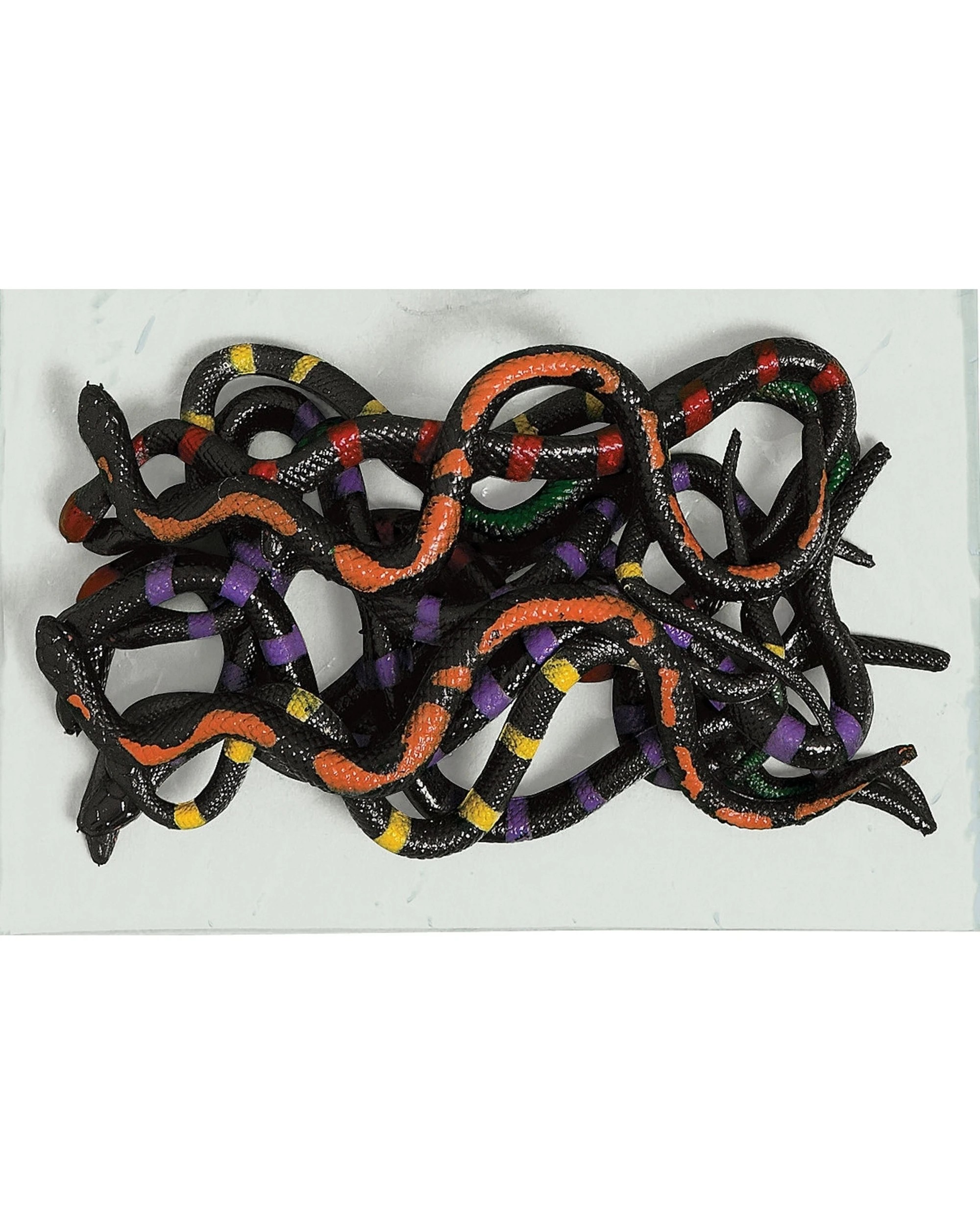 1 Partyrama Stretchy Snakes Pack of 12, 1 of 2