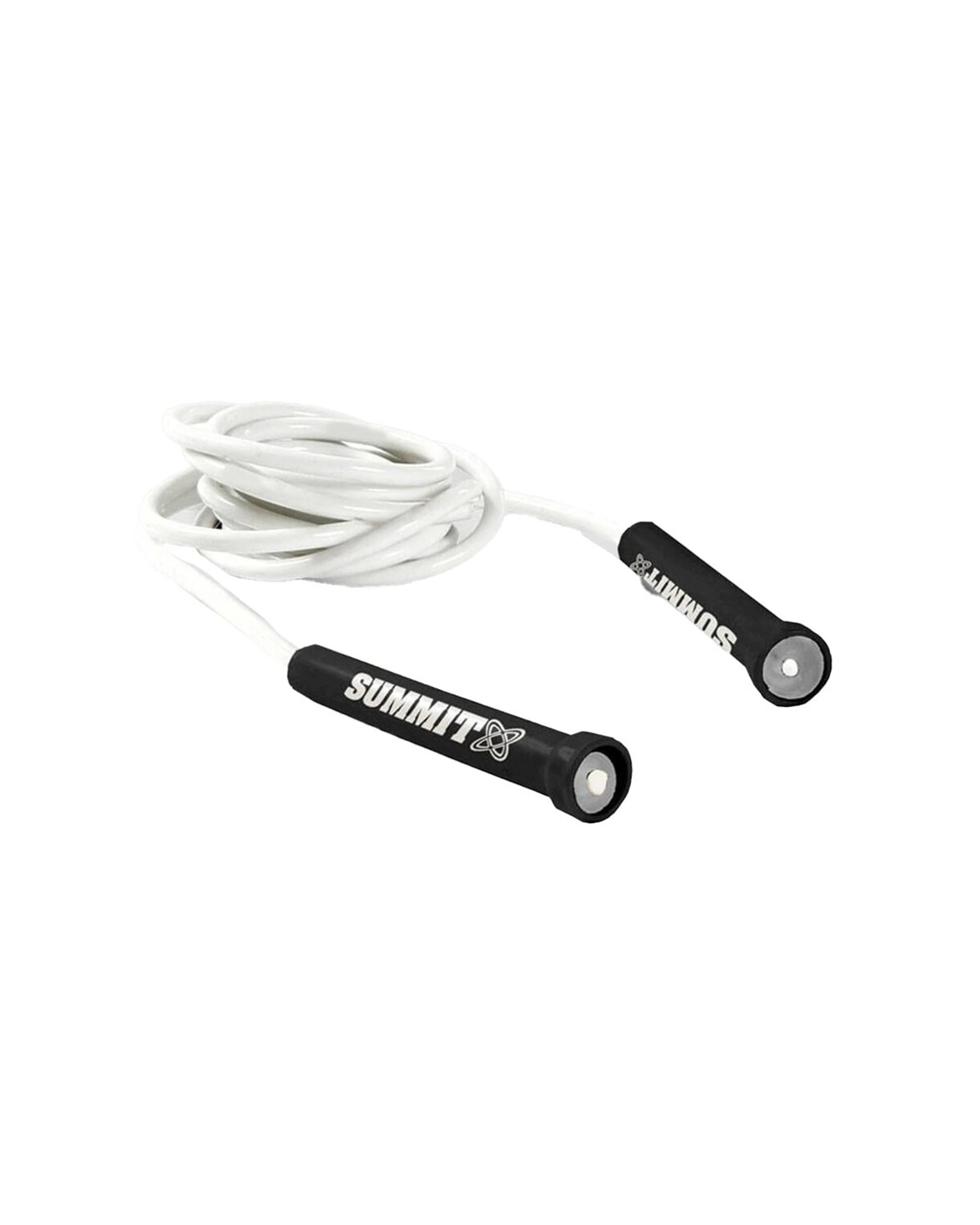 1 SUMMIT GLOBAL Fitness Skipping Jumping Rope 4.5m Adjustable Length Cardio - Black, 1 of 1