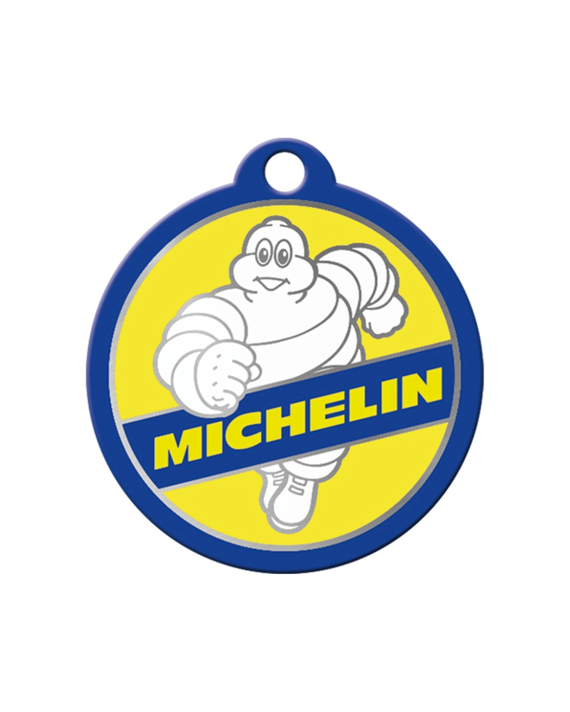 5 Nostalgic Art Stainless Steel Keyring Round Michelin Vintage Design - Multi, 5 of 5