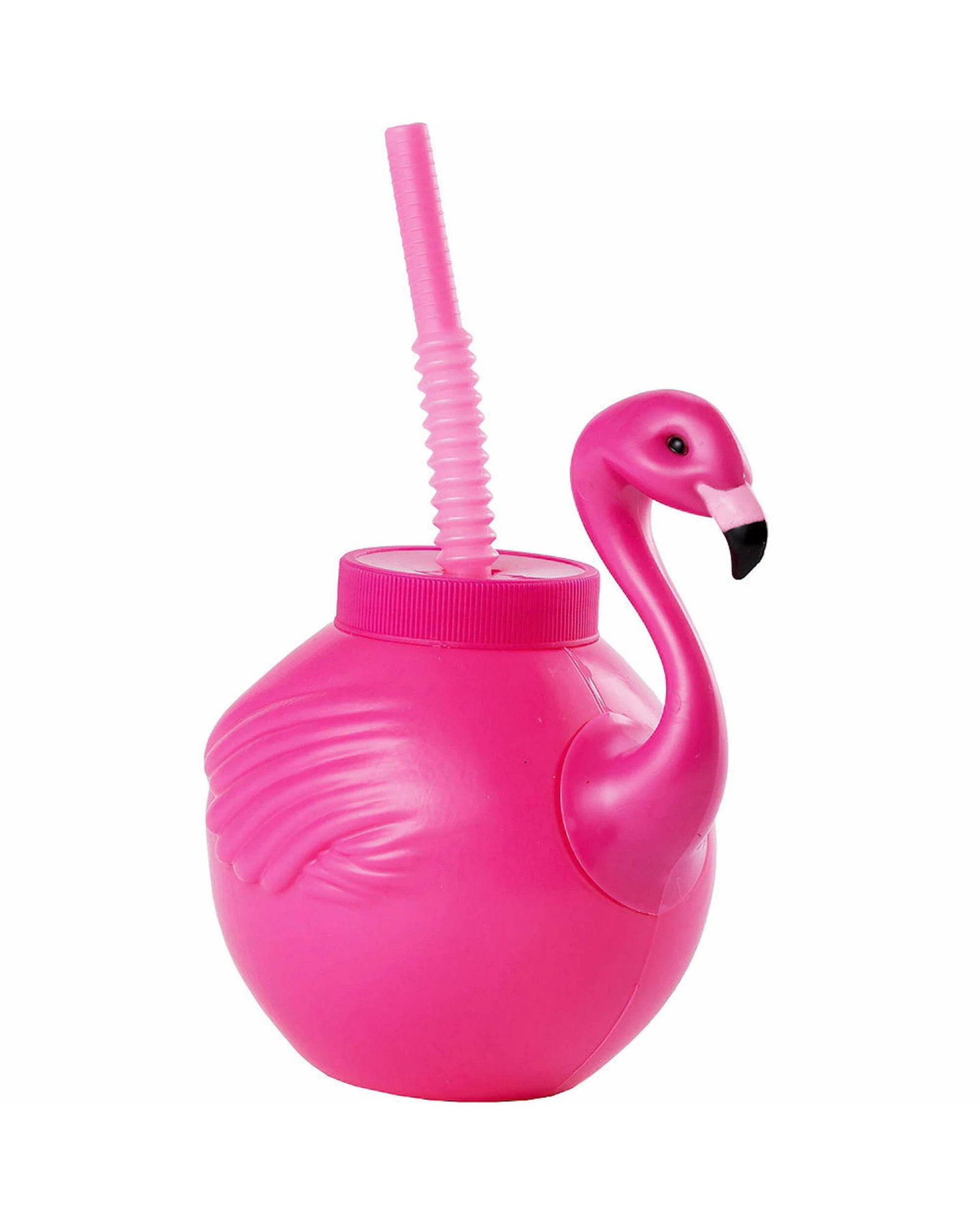 1 Anagram Flamingo Novelty Cup with Straw, 1 of 1
