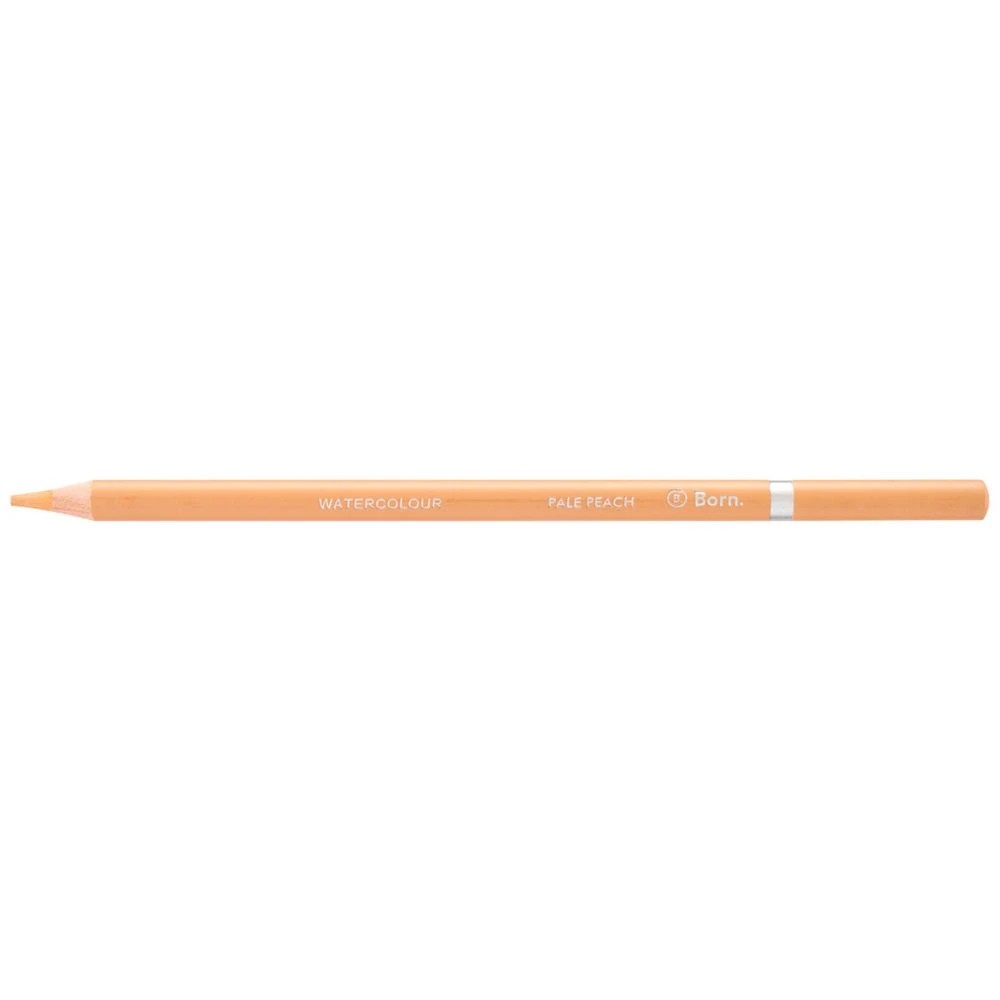 1 Born Premium Watercolour Pencil Pale Peach, 1 of 3
