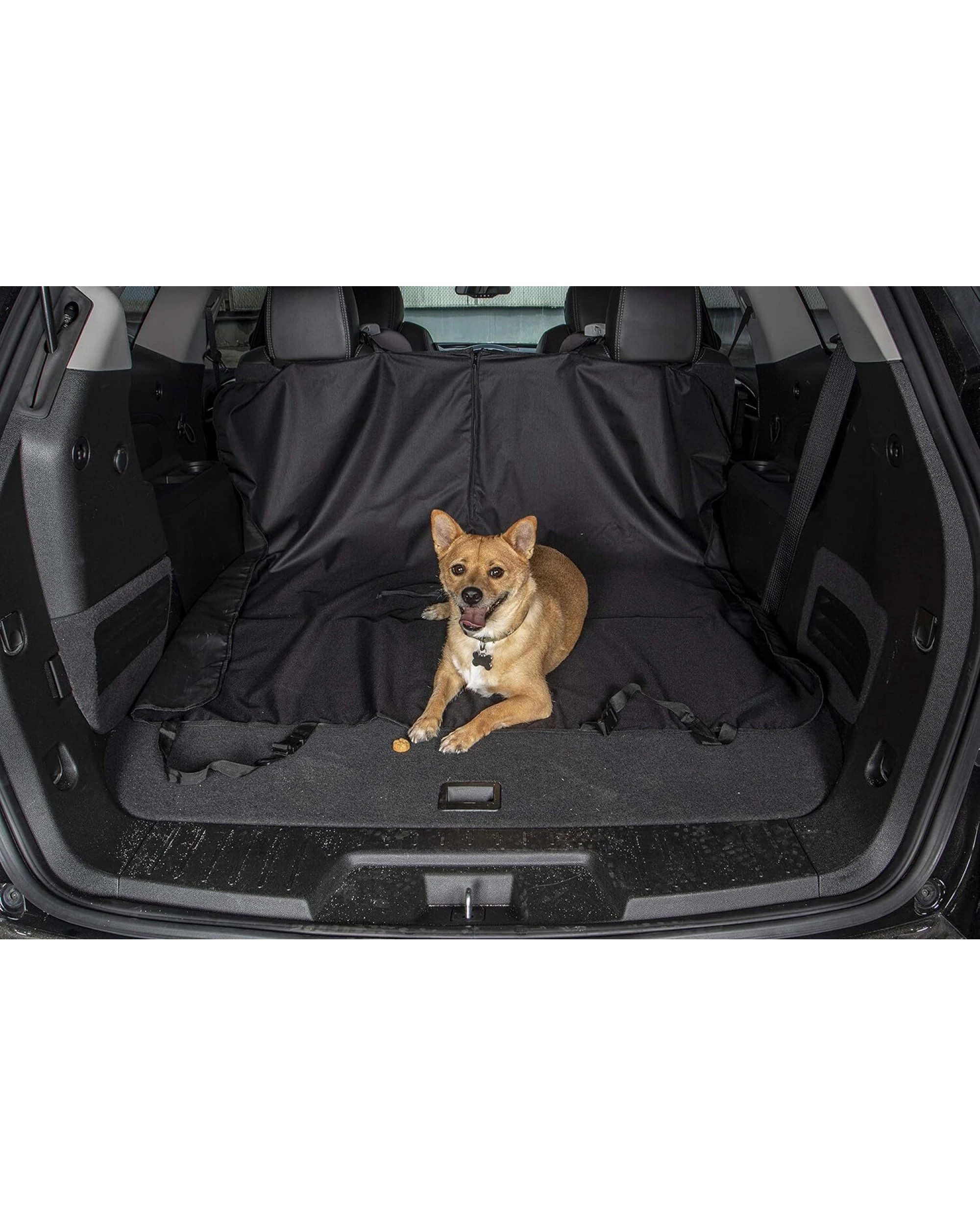5 Br Pets Pet Car Back Seat Cover Dog Cat Waterproof Hammock Protector Mat Blanket Black, 5 of 5