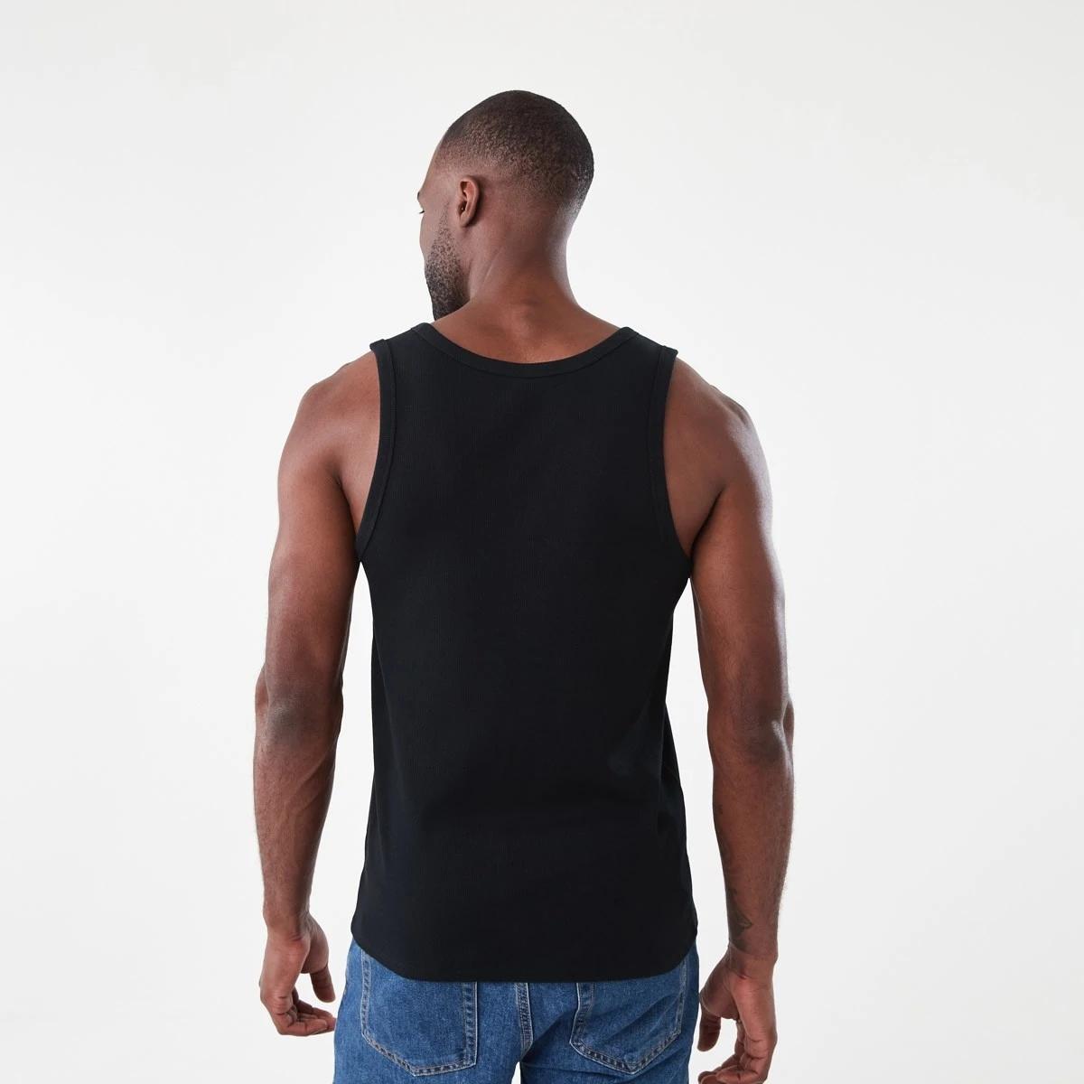 3 Rib Tank BLACK, 3 of 5