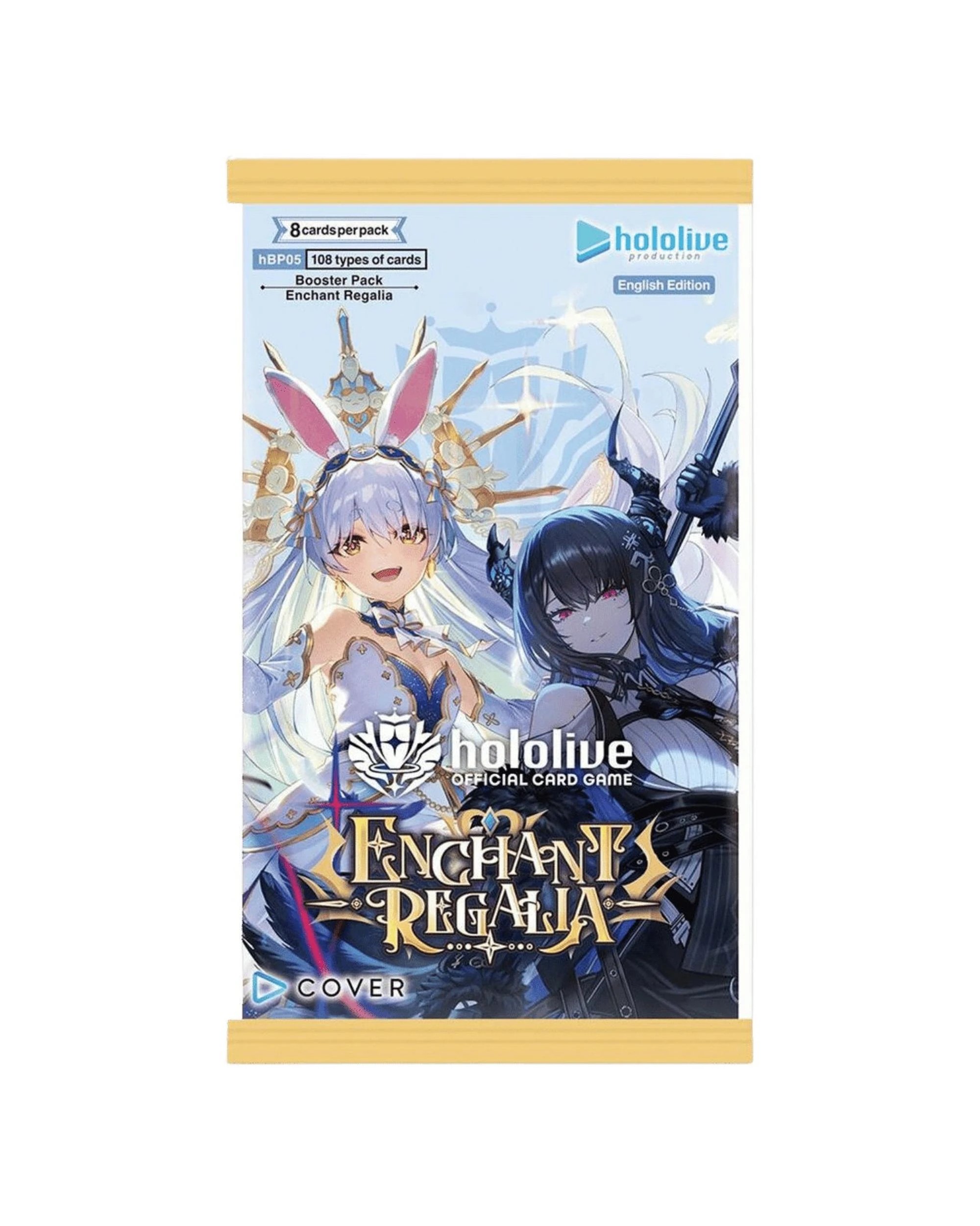 1 Hololive Official Card Game Enchant Regalia Booster Pack, 1 of 1