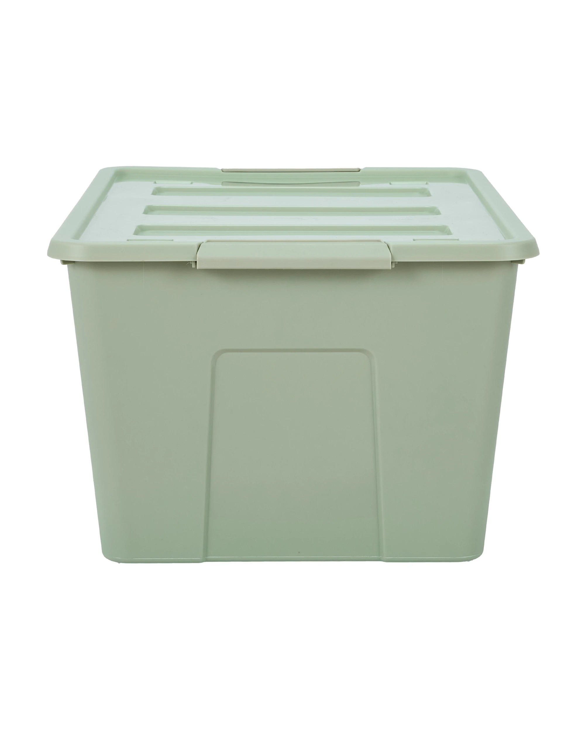 3 60L Storage Tub on Wheels - Green, 3 of 6
