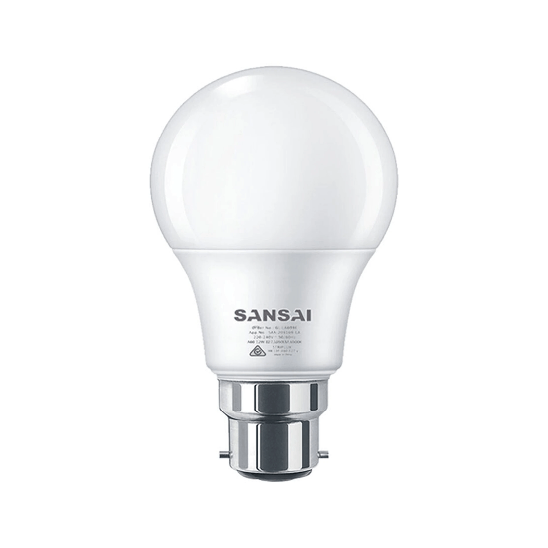 1 Sansai Home/office Led 1050lm Light Bulb A60 12w B22 Bayonet Cool White 6500k
 - White, 1 of 3