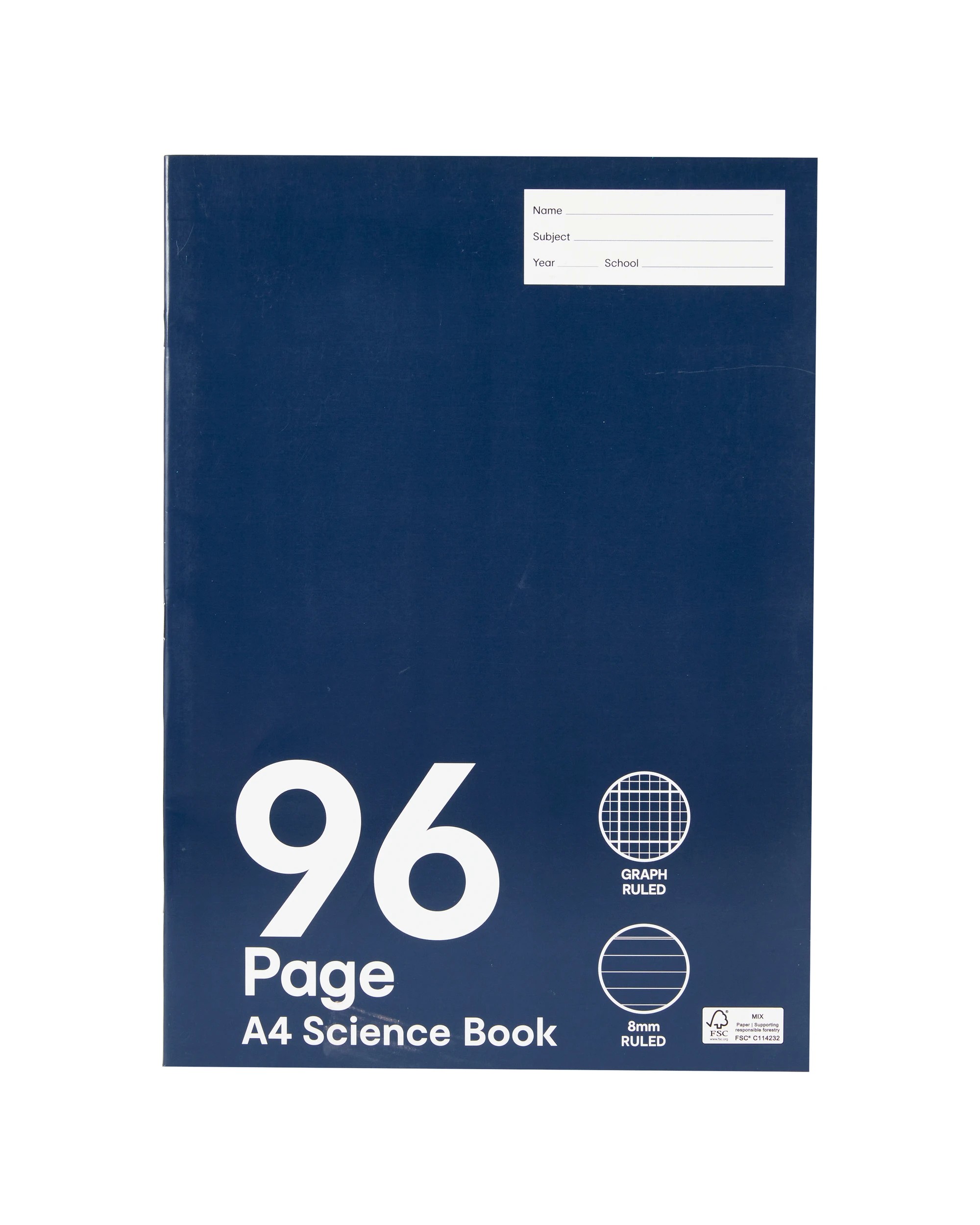1 A4 Science Book - 96 Pages, 1 of 4