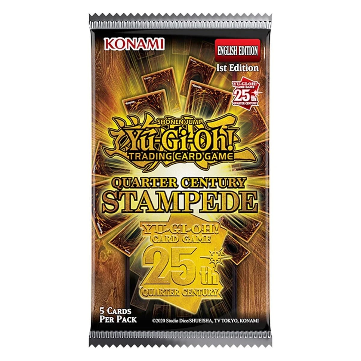 2 Konami Shonen Jump Yu-Gi-Oh! Trading Card Game: Quarter Century Stampede Collection, 2 of 2