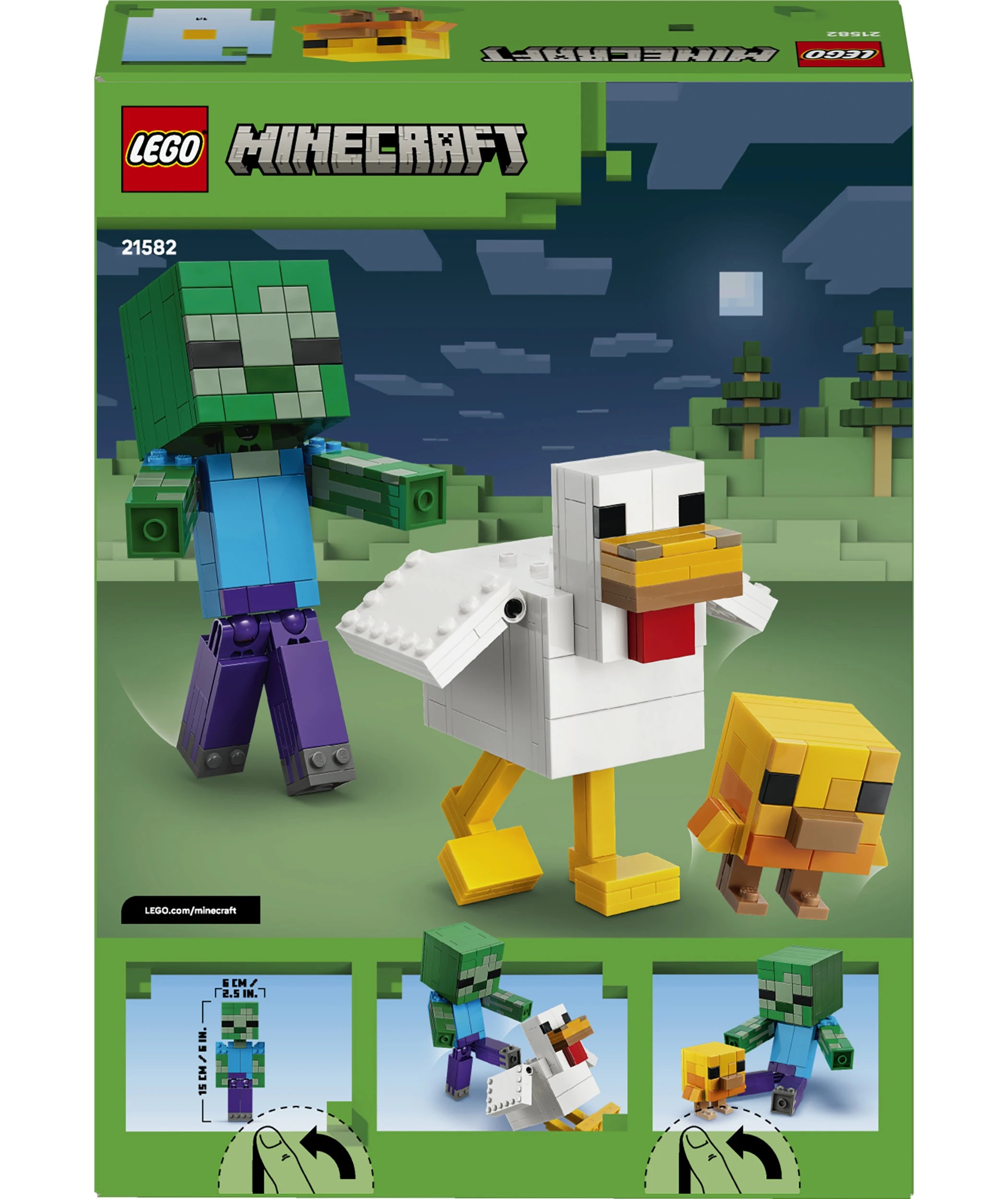 10 LEGO Minecraft Chicken Jockey 21582, 10 of 10