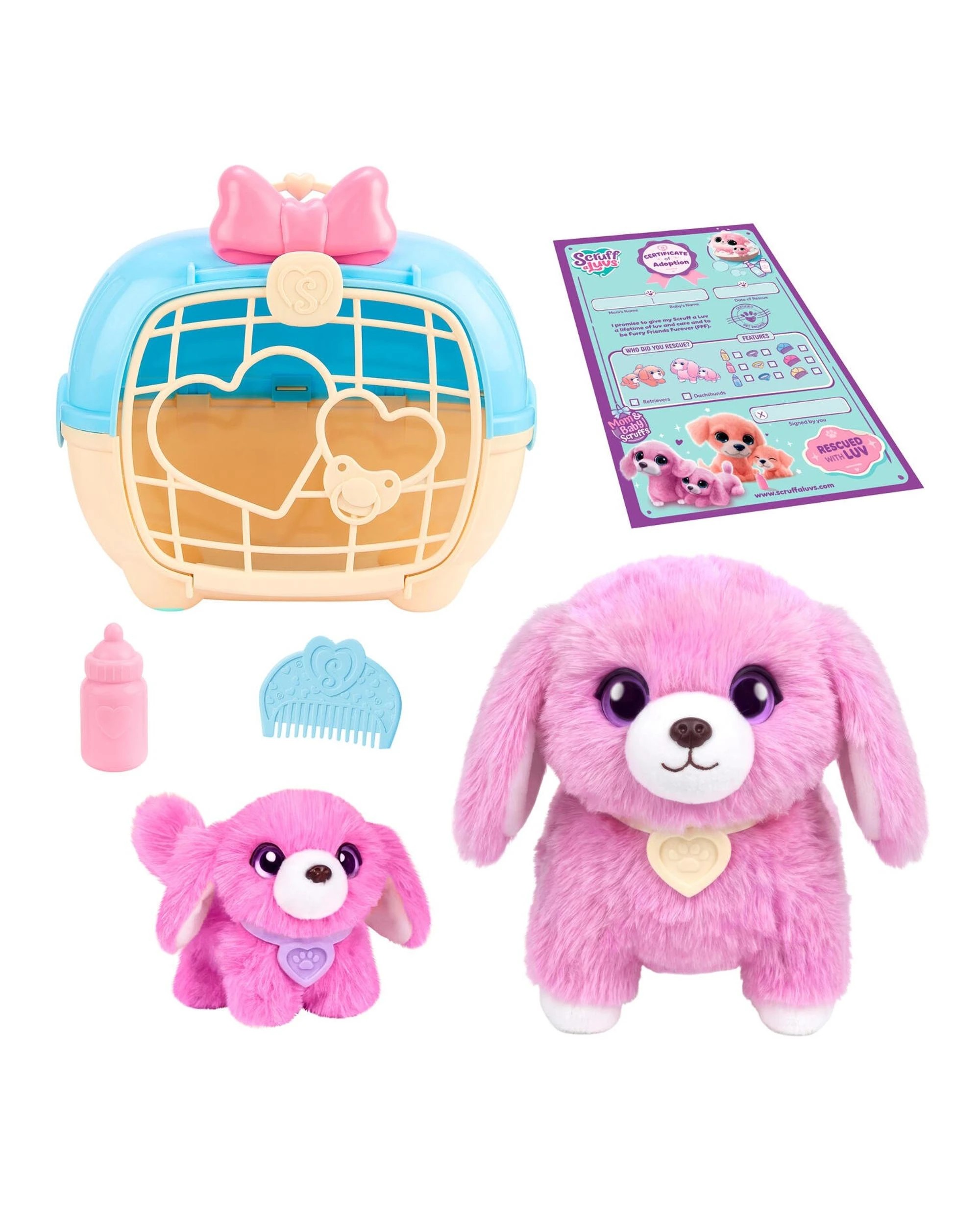 5 ScruffaLuvs Series 3 Mom and Baby Mystery Plush 2 Pack, 5 of 9