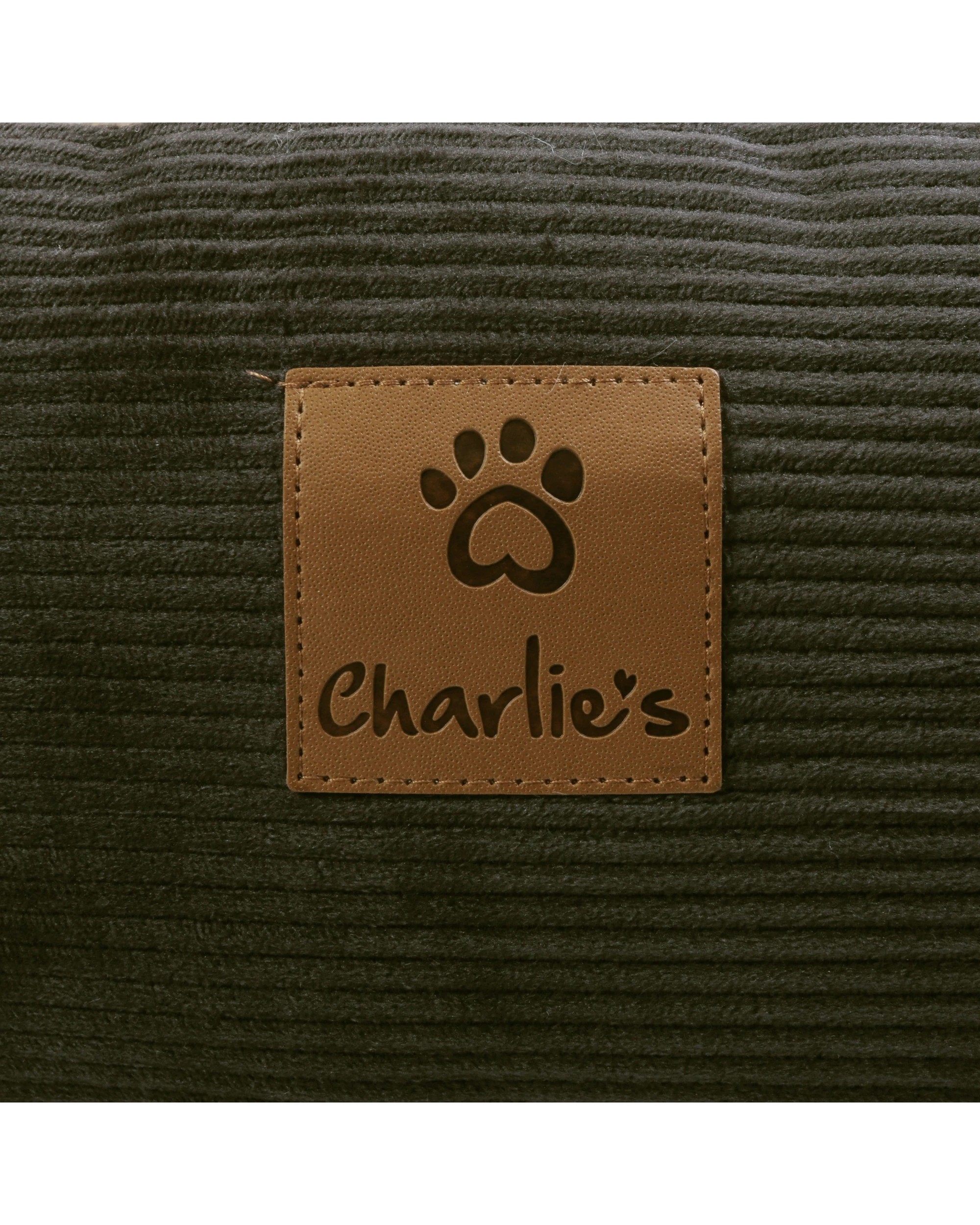 9 Charlie's Snookie Hooded Corduroy Calming Dog Bed Medium - Olive, 9 of 10