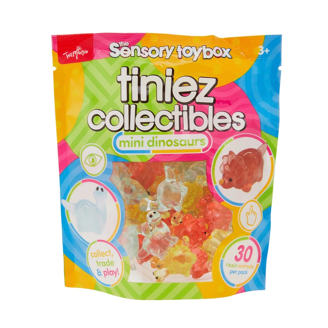 2 30 Pack ToyMania The Sensory Toy Box Tiniez Collectibles Mini Axolotl - Assorted, 2 of 9