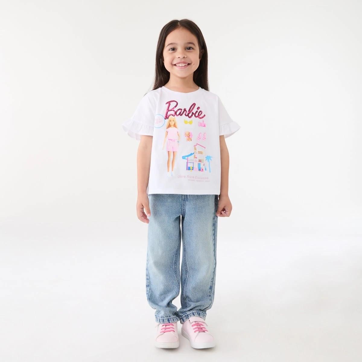 5 Barbie License Short Sleeve T-shirt BARBIE TEE, 5 of 6